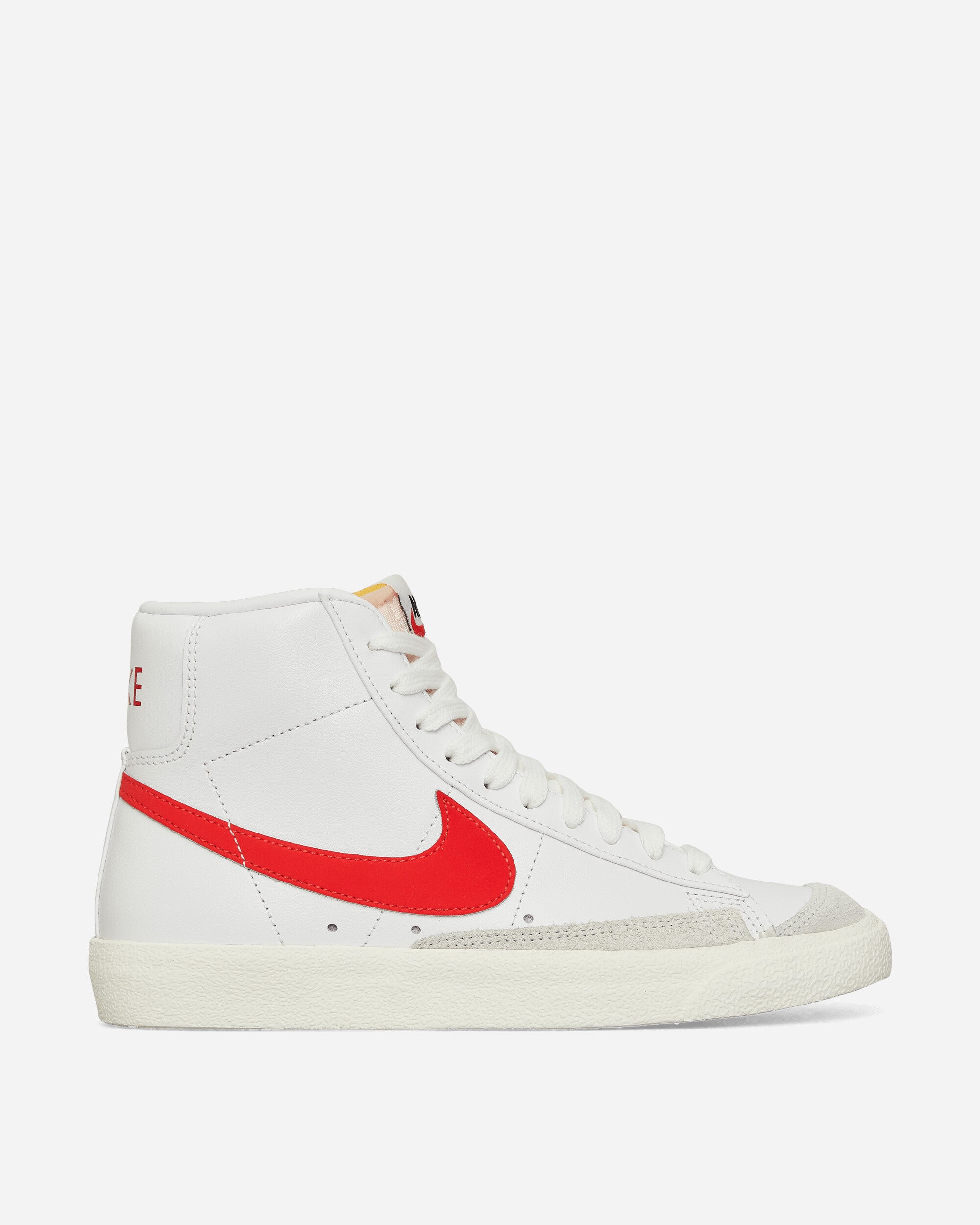 WMNS Blazer Mid '77 Sneakers White / Habanero Red