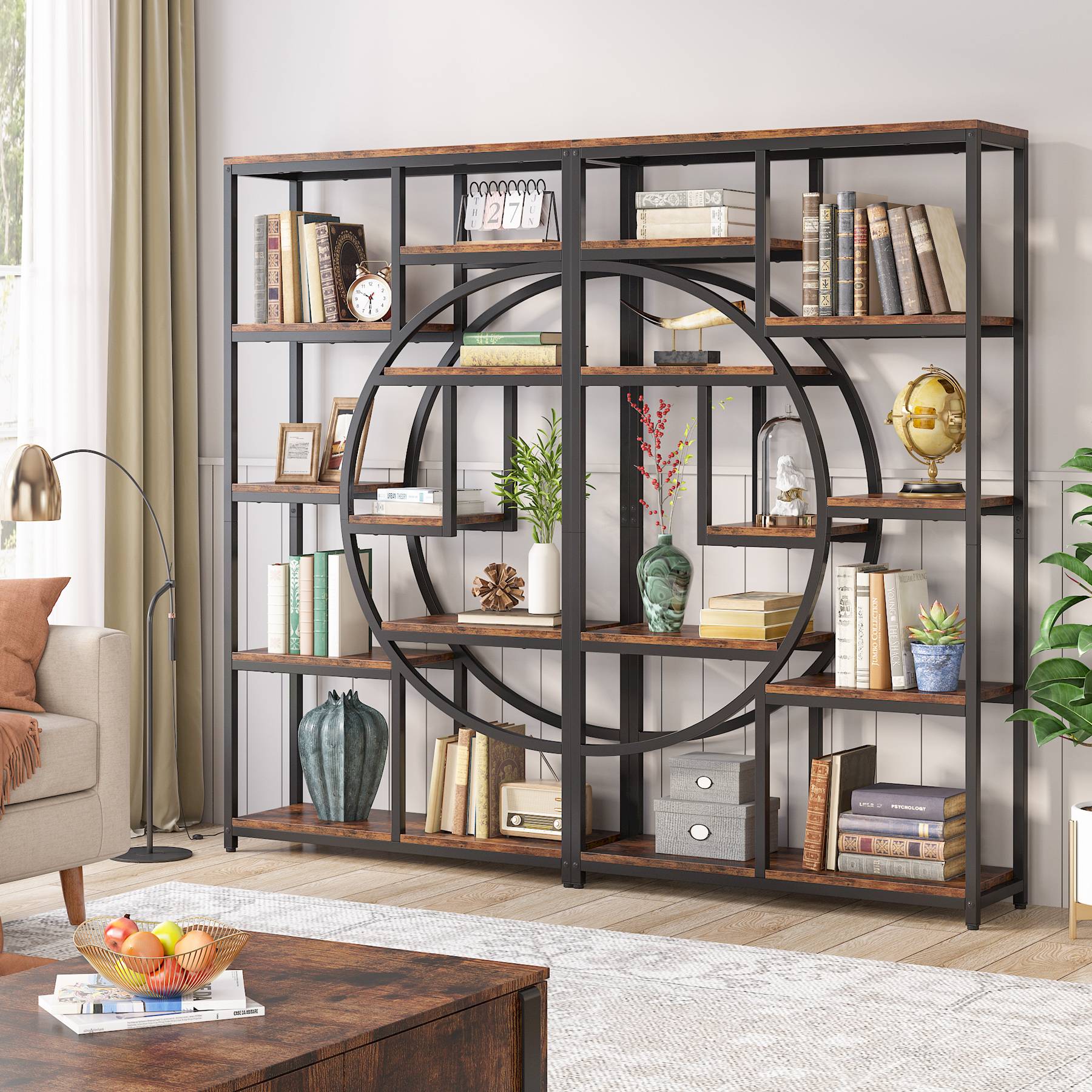 Freestanding Bookshelf, 68.9