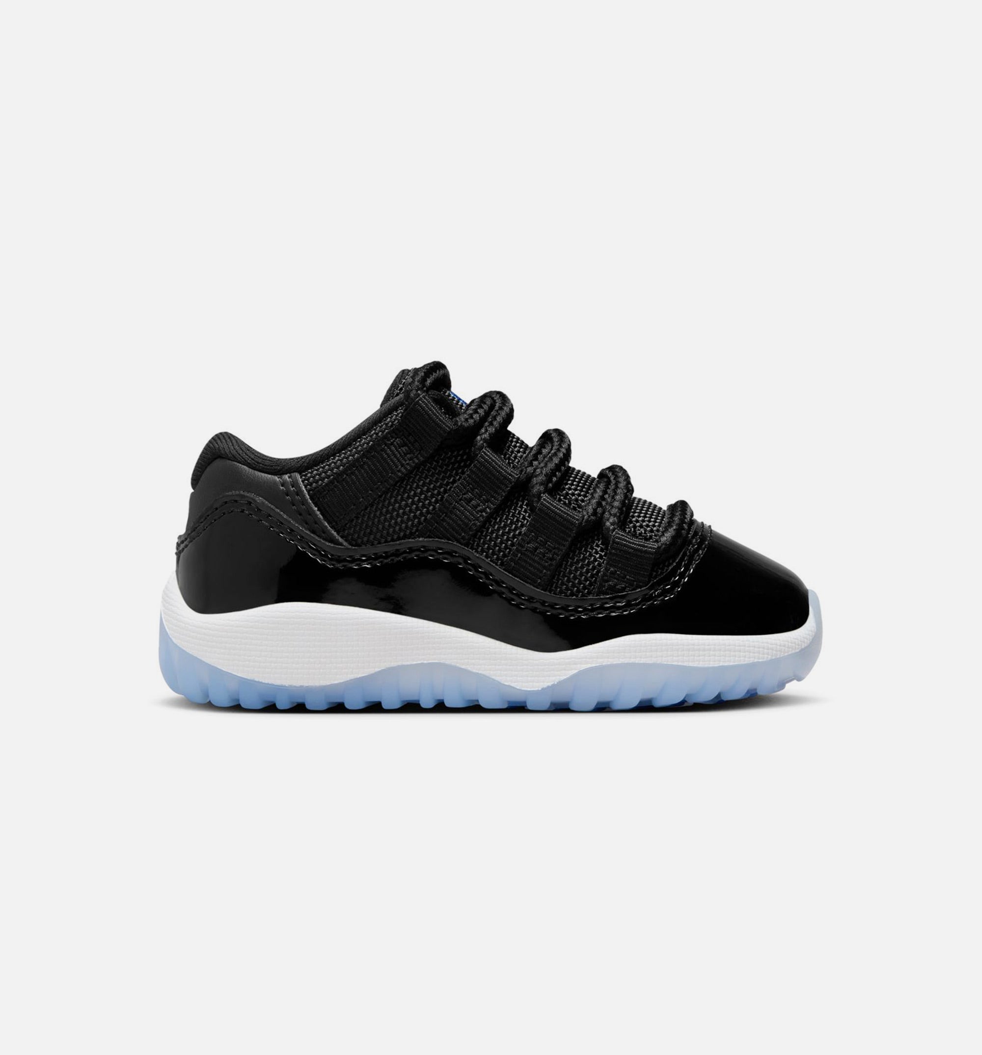 Air Jordan 11 Retro Low Black and Varsity Royal Infant Toddler Lifestyle Shoe - Black/Varsity Royal/White