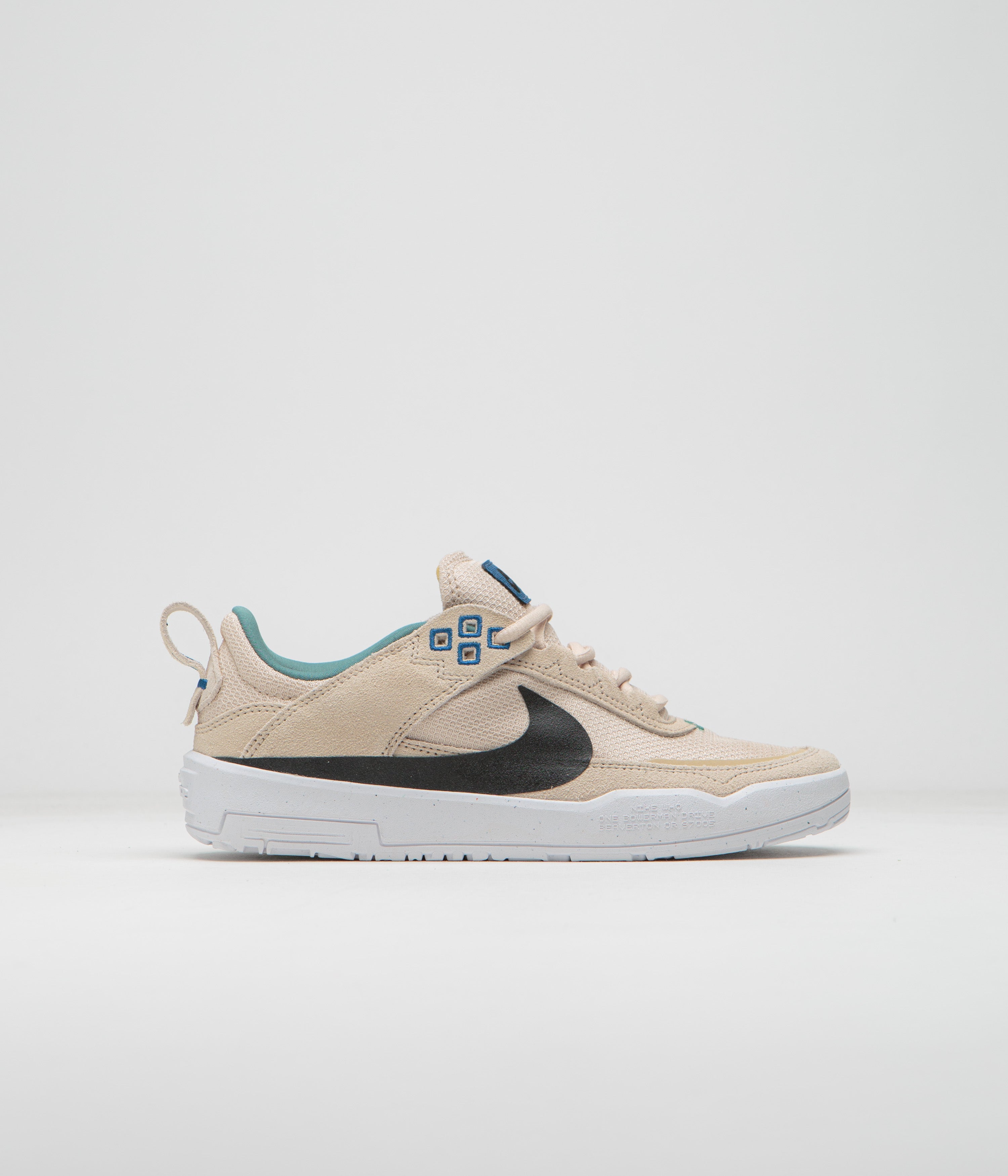 Nike SB Kids Day One Shoes - Sanddrift / Black - Court Blue - Bicoastal