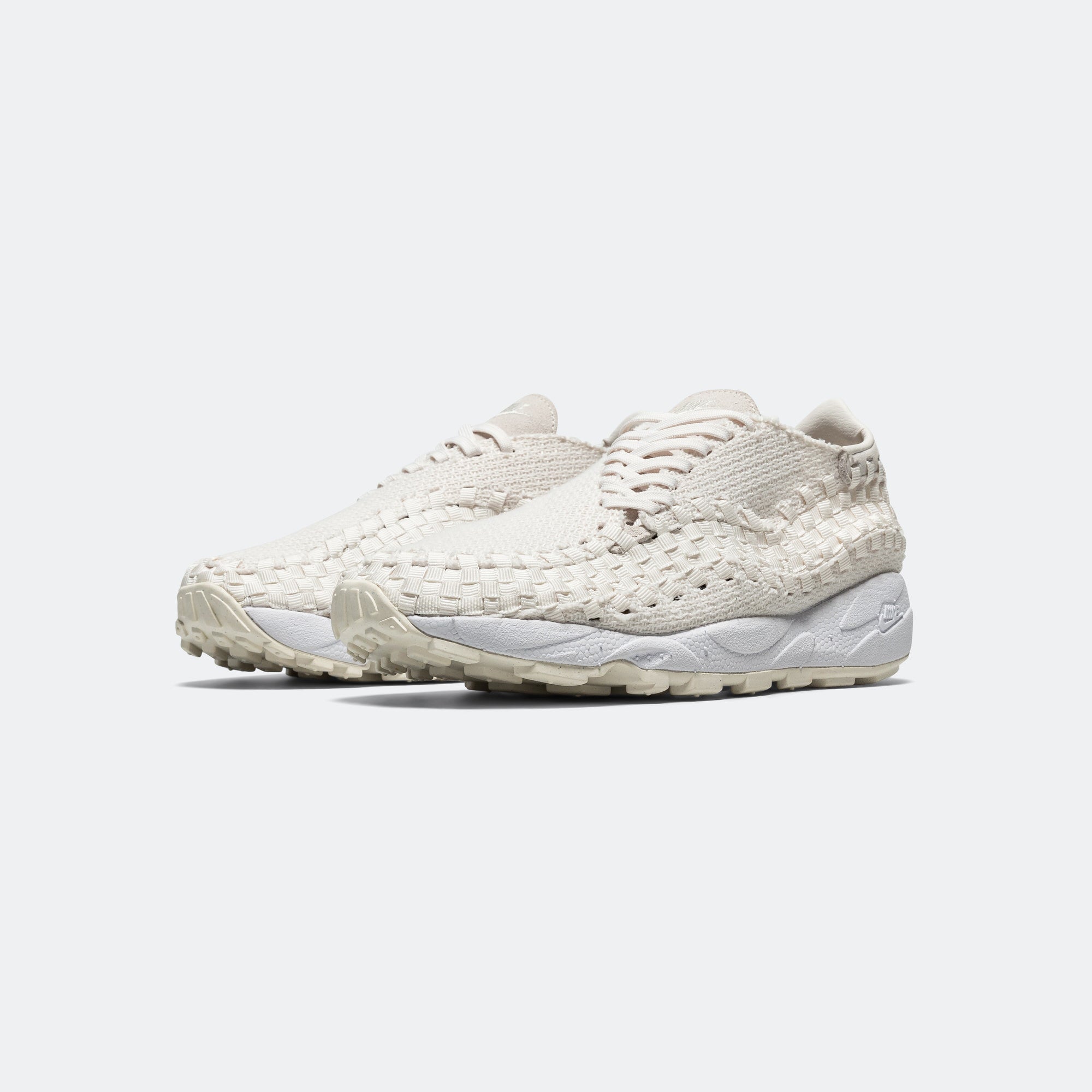 Womens Air Footscape Woven - Phantom/Light Bone-White