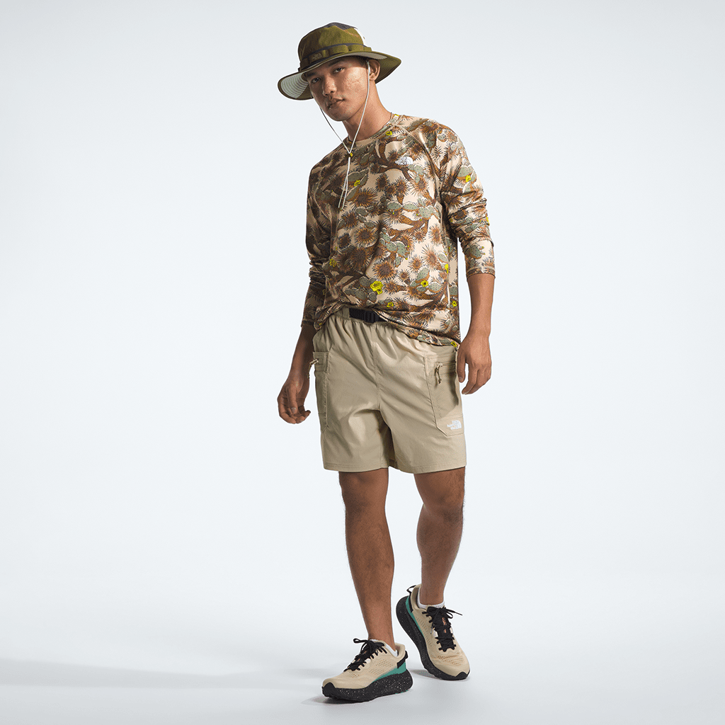 Class V pathfinder belted shorts - Gravel