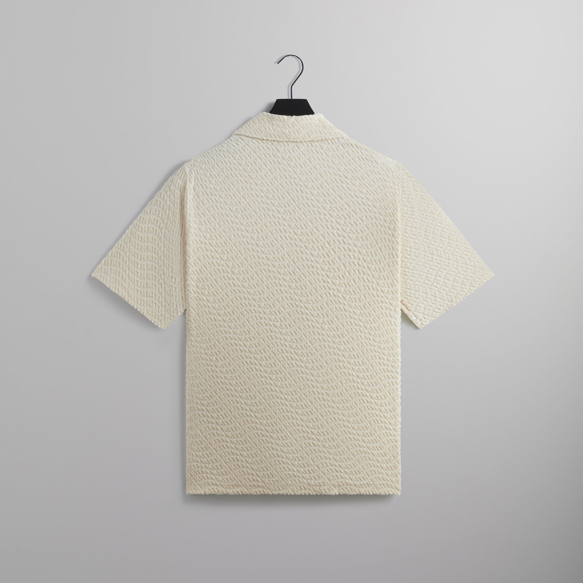 Kith Wavy Monogram Towel Terry Thompson - Sandrift