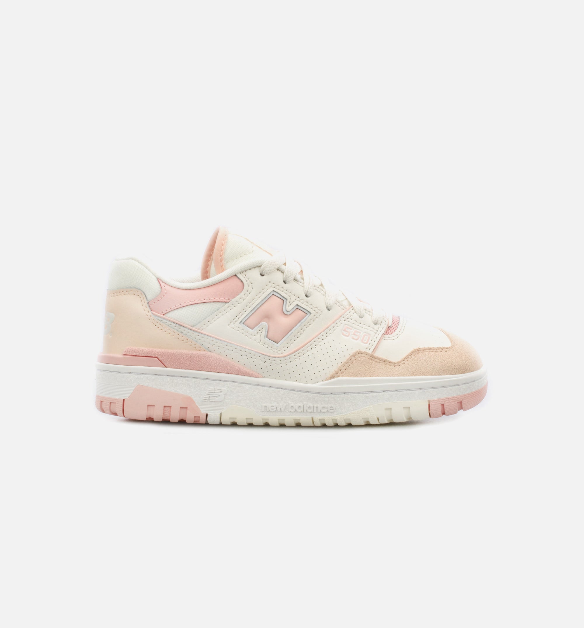 550 White Pink Womens Lifestyle Shoe - White/Pink