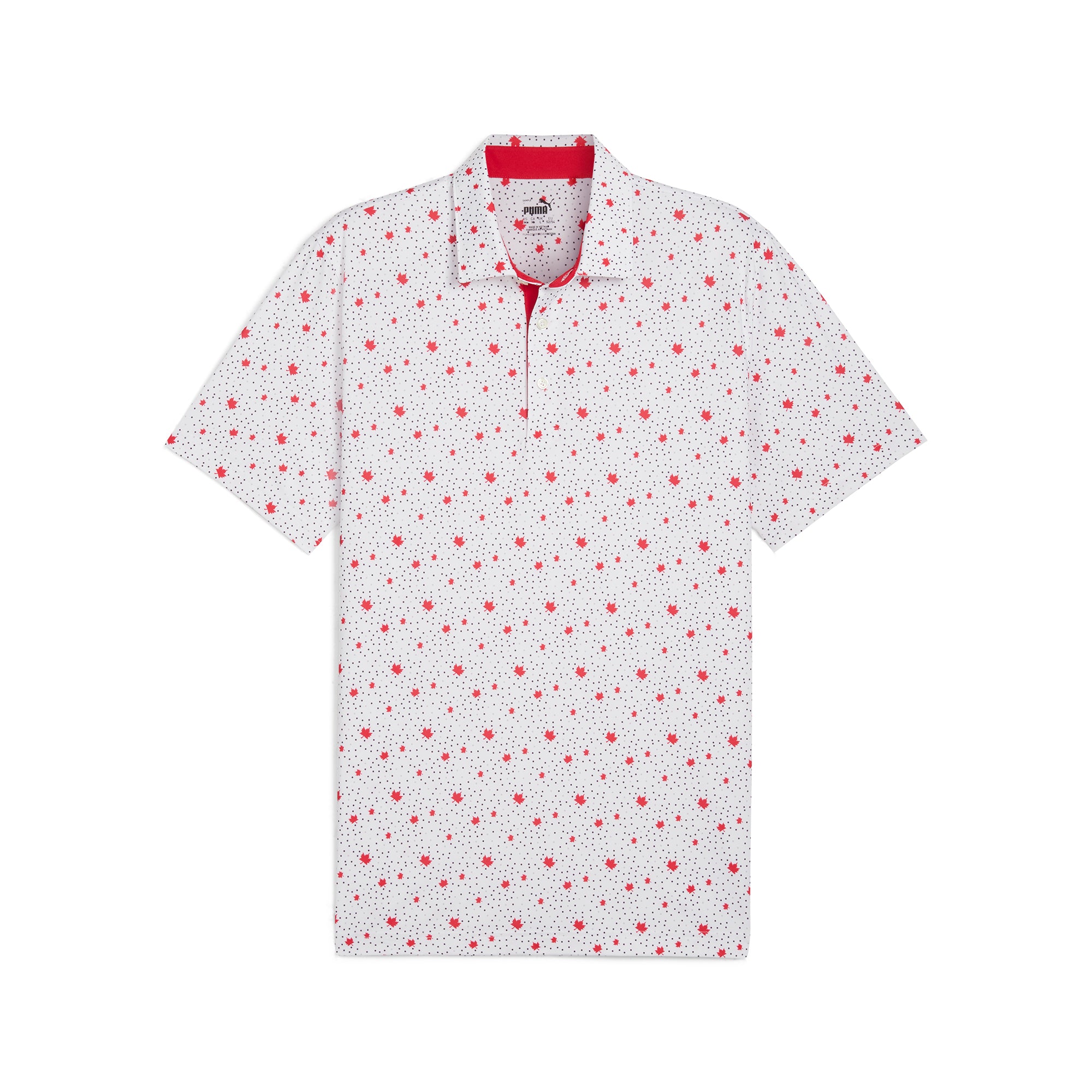 Canada Maple Dot Golf Polo