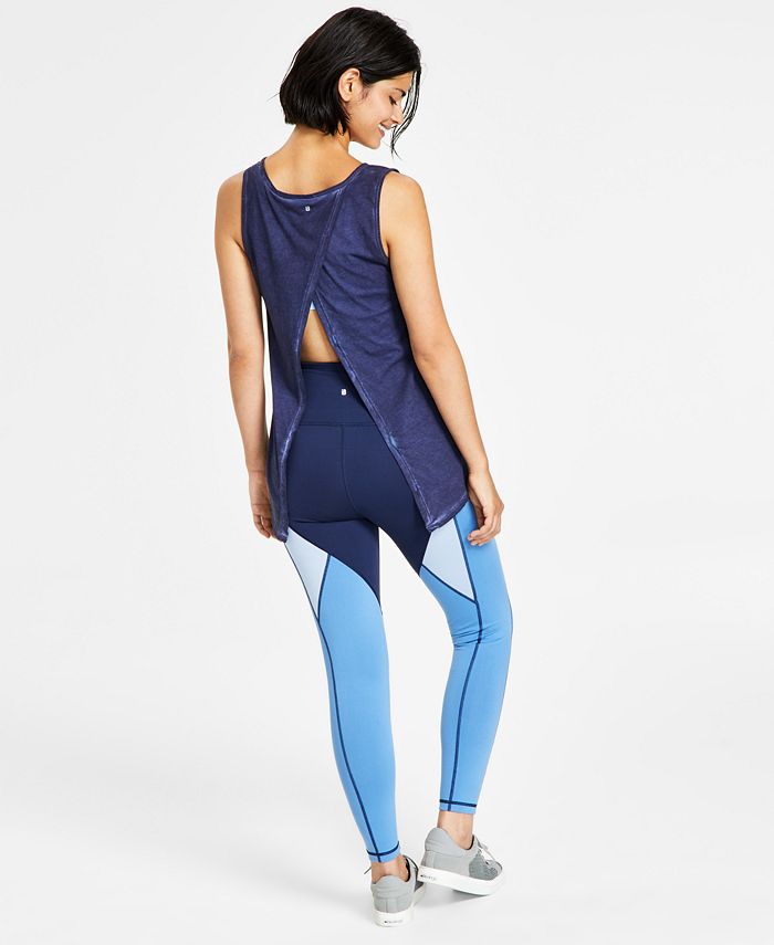 Women's Colorblocked 7/8-Leggings， Created for Macy's