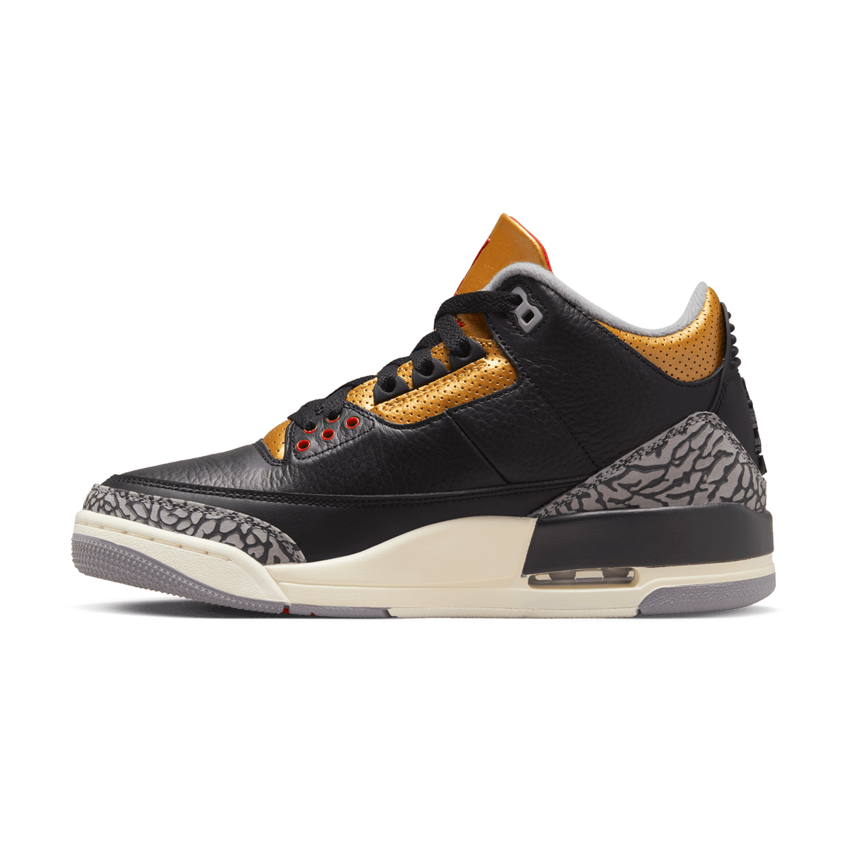 Wmns Air Jordan 3 Retro 'Black Gold'