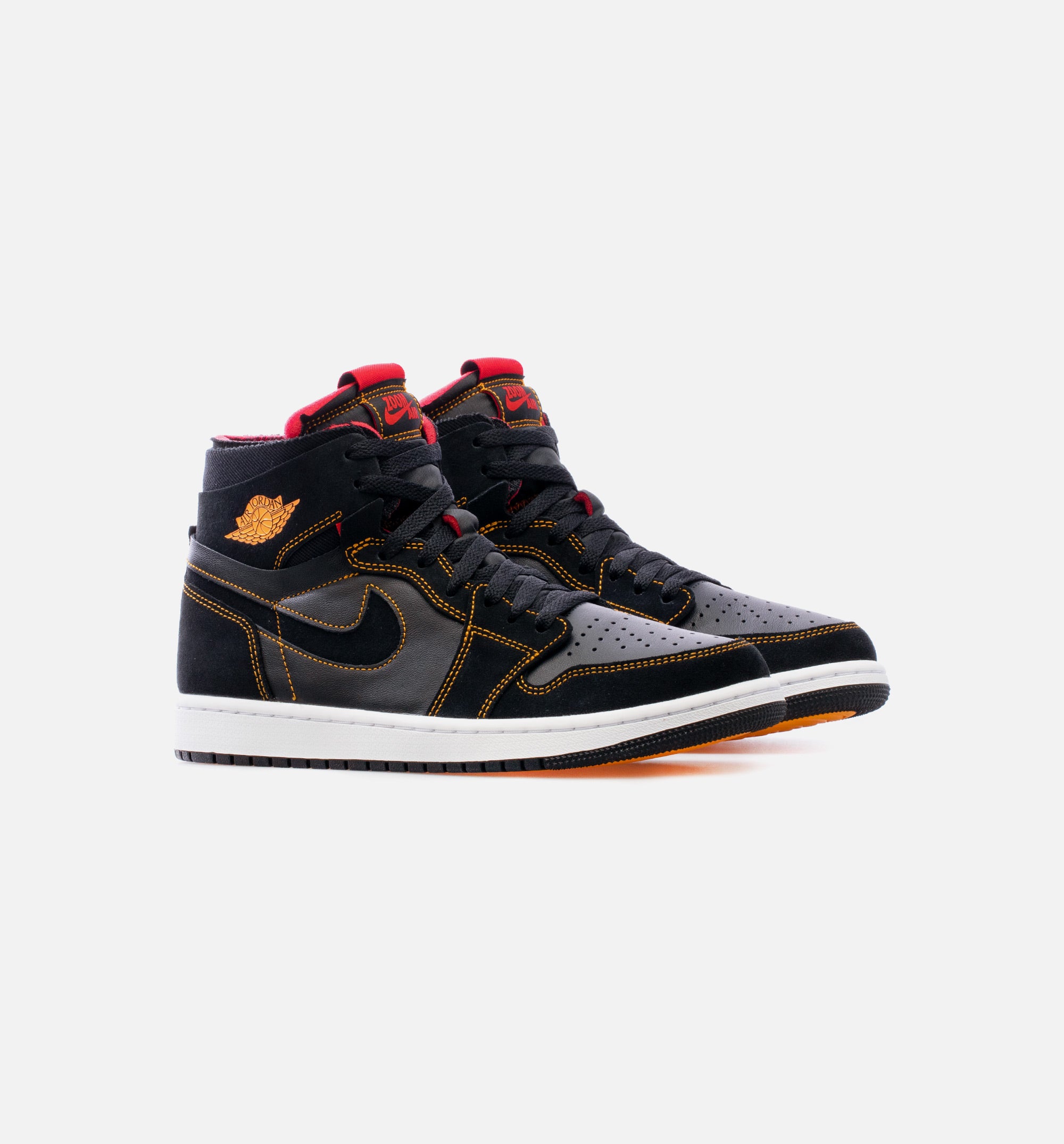 Air Jordan 1 Zoom CMFT Citrus Mens Lifestyle Shoe - Black