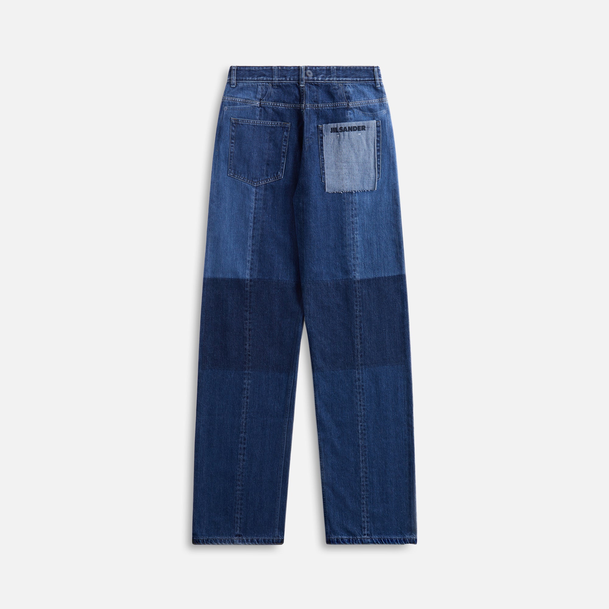 Jil Sander Washed Raw Denim - Cobalt Blue