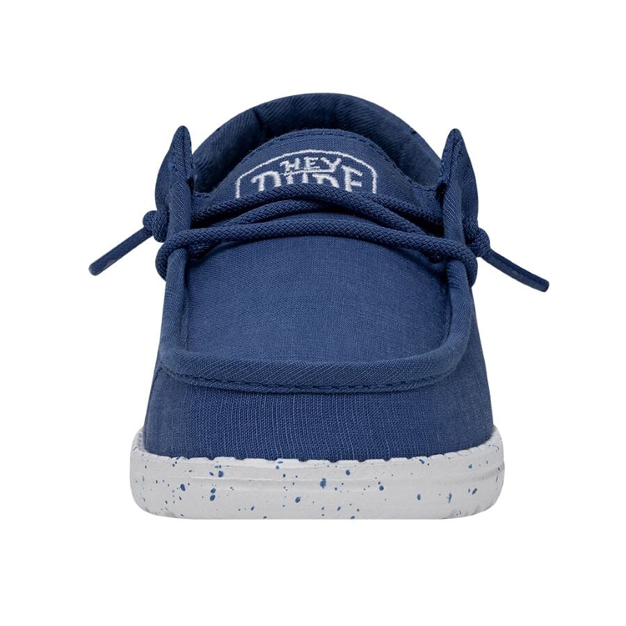 Wally Youth Slub Canvas - True Blue