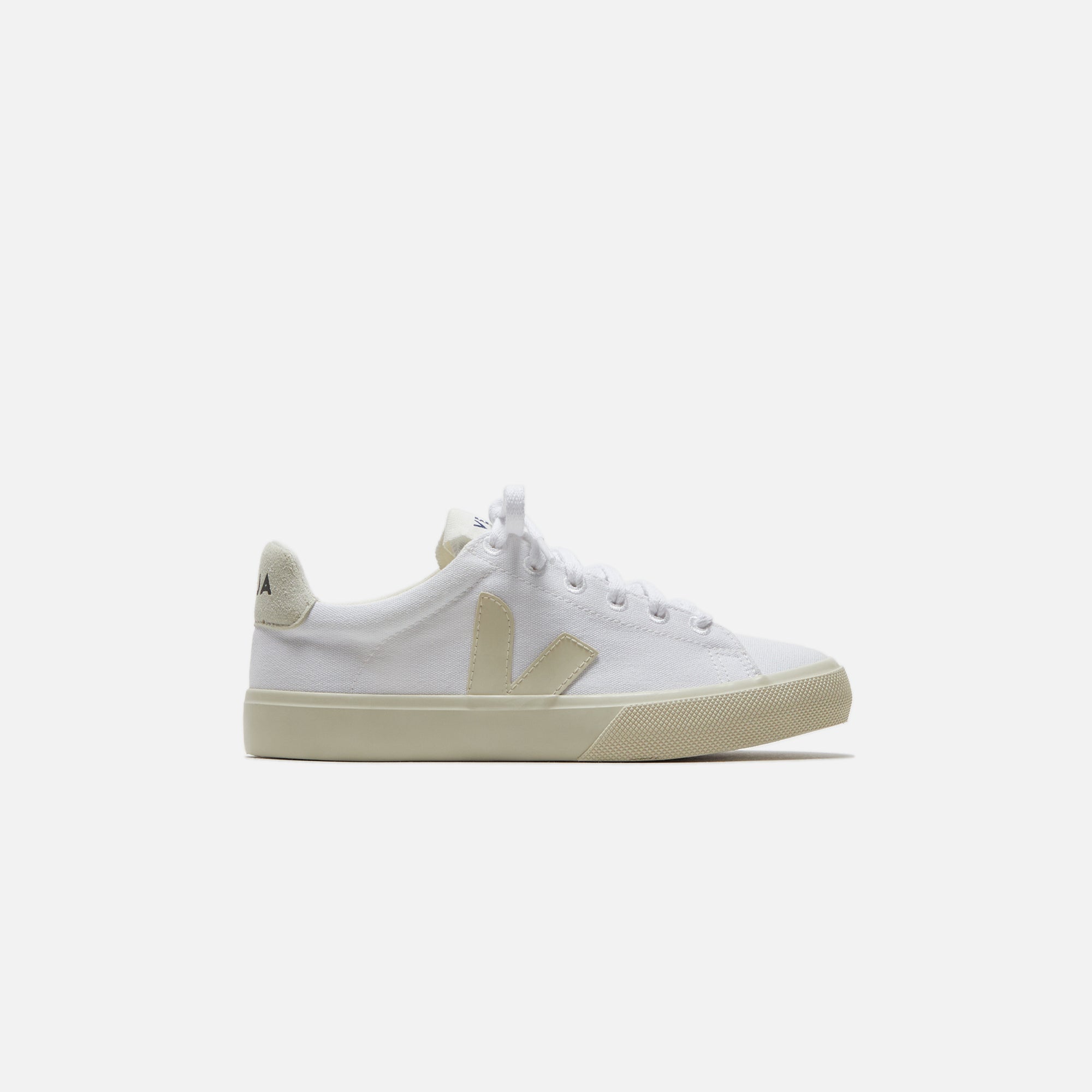 Veja WMNS Campo Canvas - White / Pierre