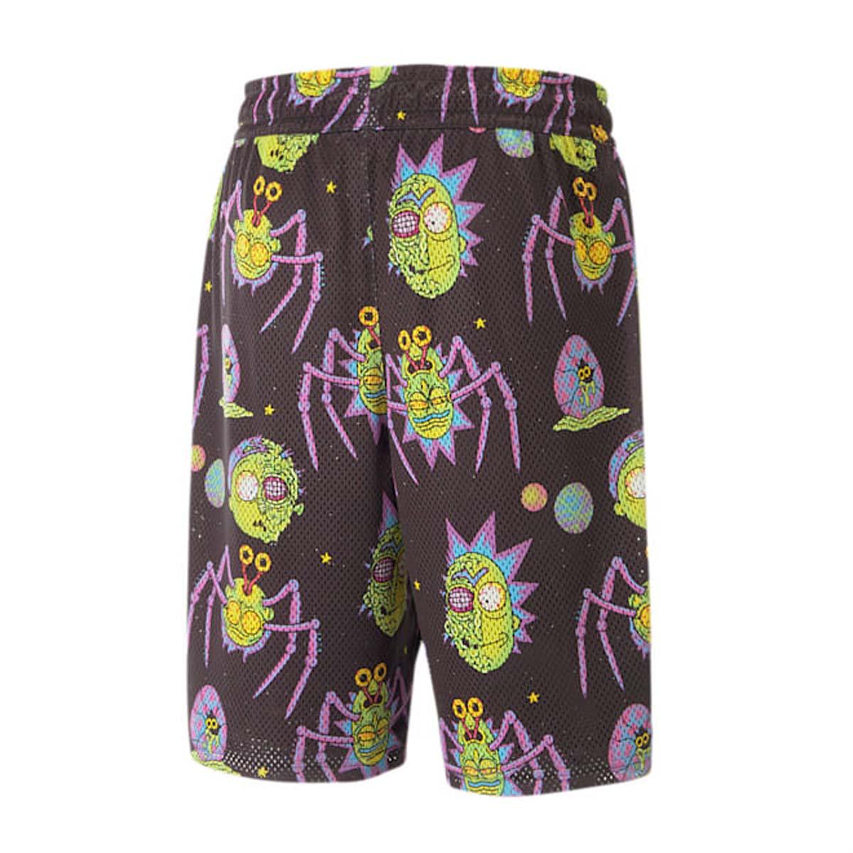 + Rick and Morty Printed Basketball Shorts