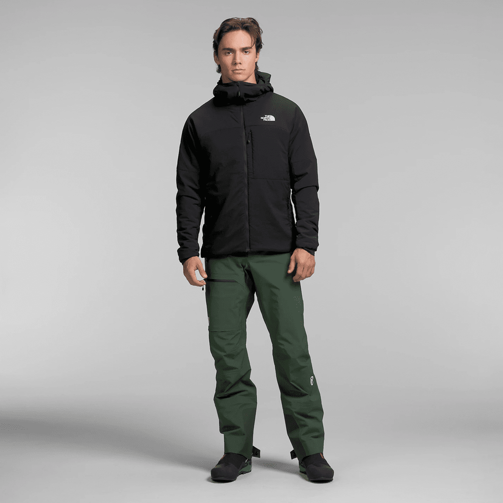 Casaval hooded midlayer - TNF black