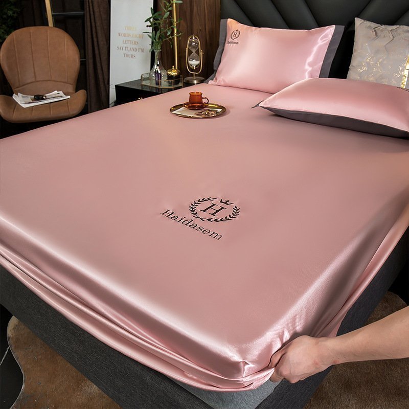 🎁Summer Promotion-Free Pillowcase & 49% OFF🎁-Ice Silk Bed Sheet-Buy 2 free shipping🔥