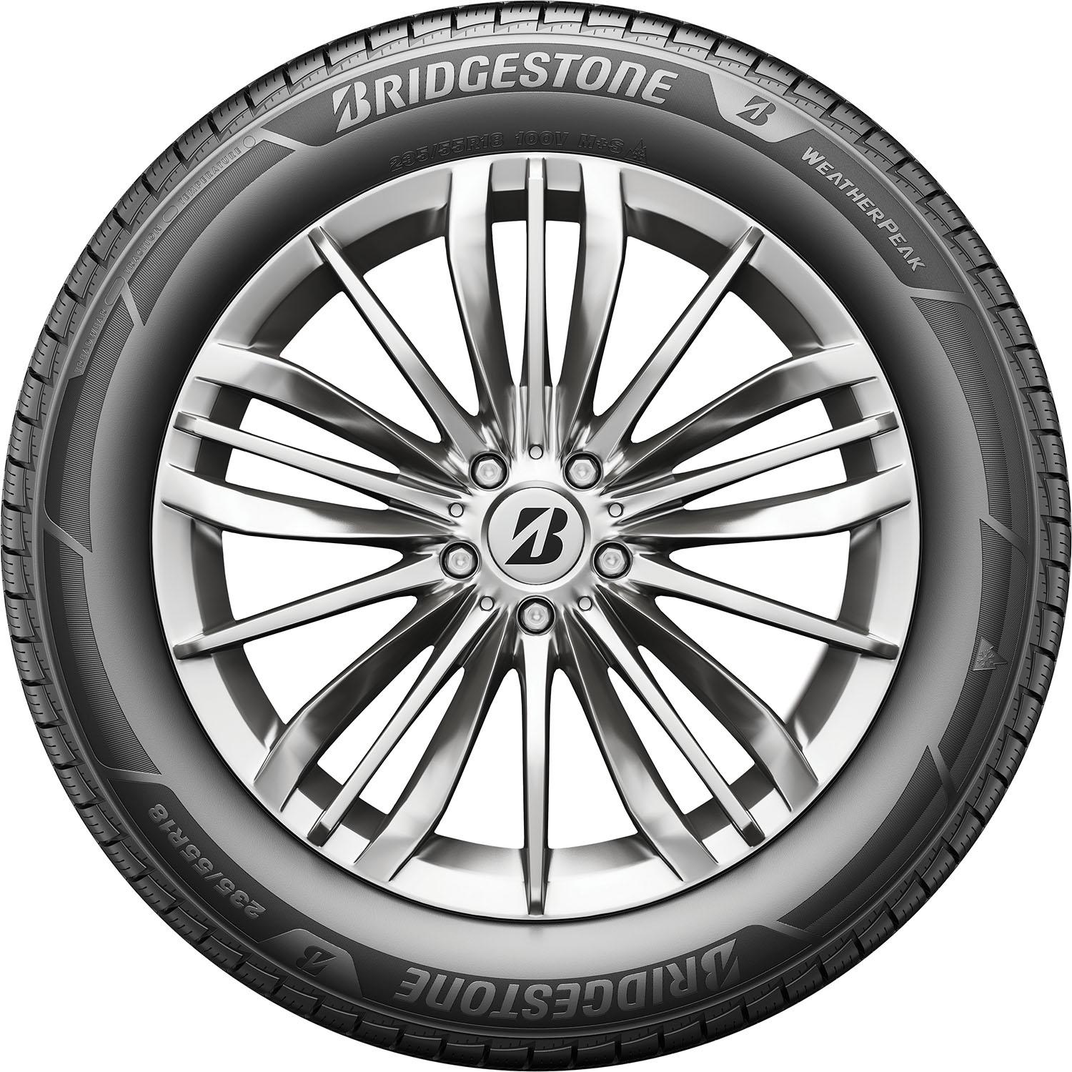 Bridgestone Weatherpeak 185/55R15 82V Highway Terrain Passenger Car Tires