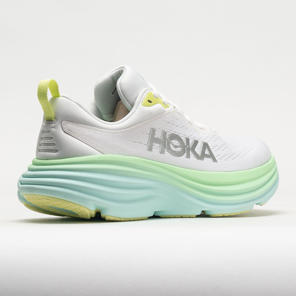 HOKA Bondi 8 Women's Blanc de Blanc/Sunlit Ocean