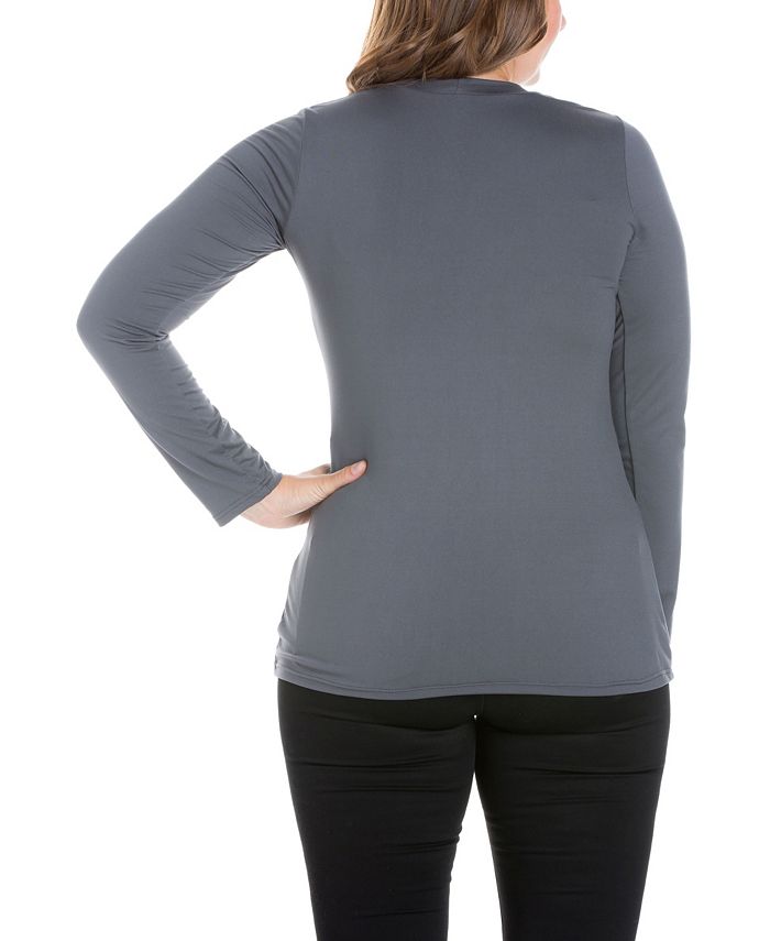 Women's Plus Size Long Sleeves T-Shirt