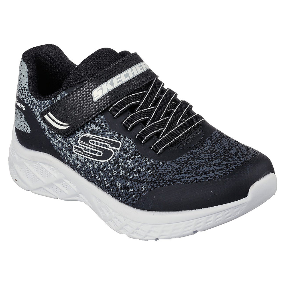 Skechers Boys Microspec II Shoes - 403920L-BKGY