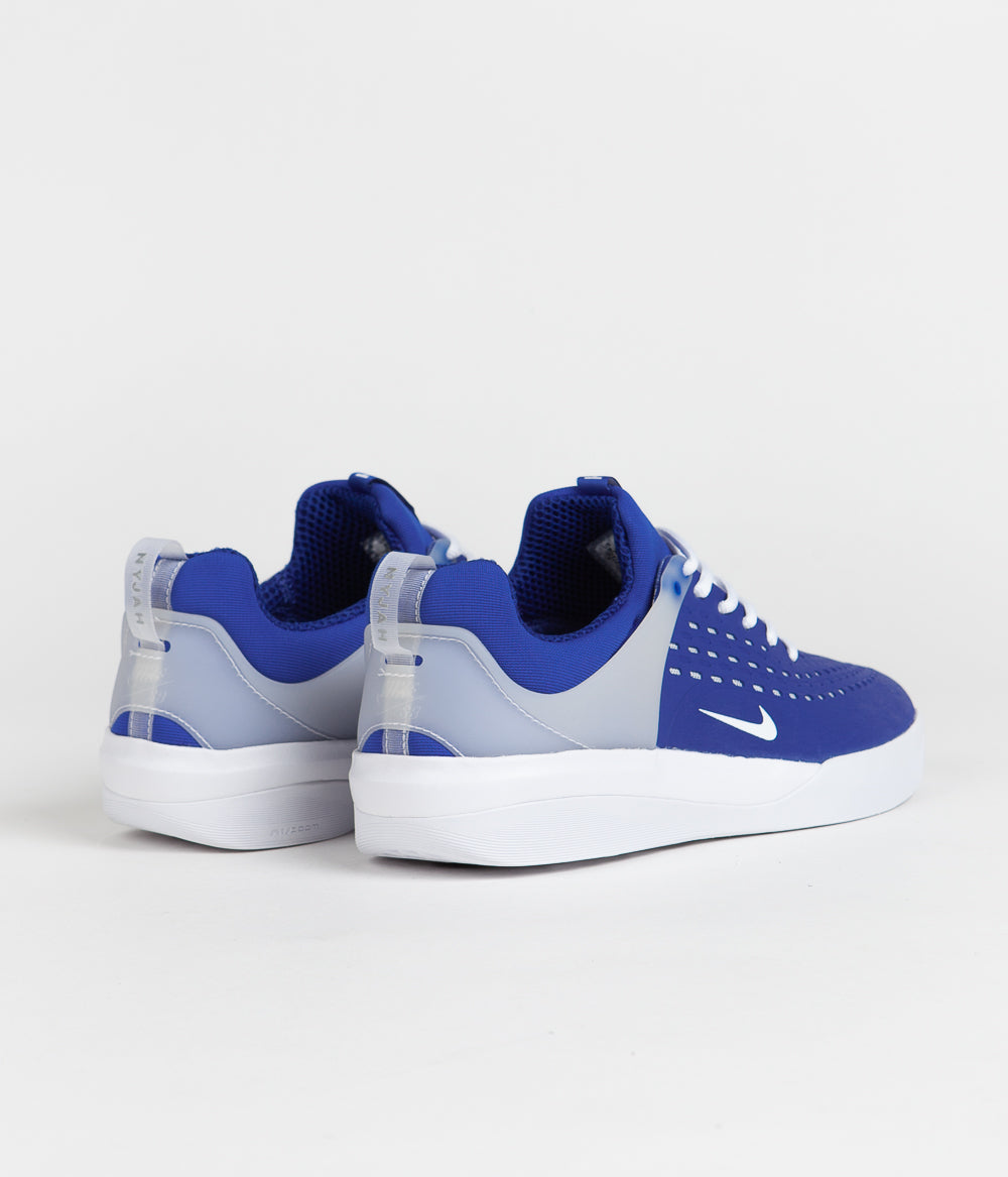 Nike SB Nyjah 3 Shoes - Game Royal / White - Game Royal - Game Royal