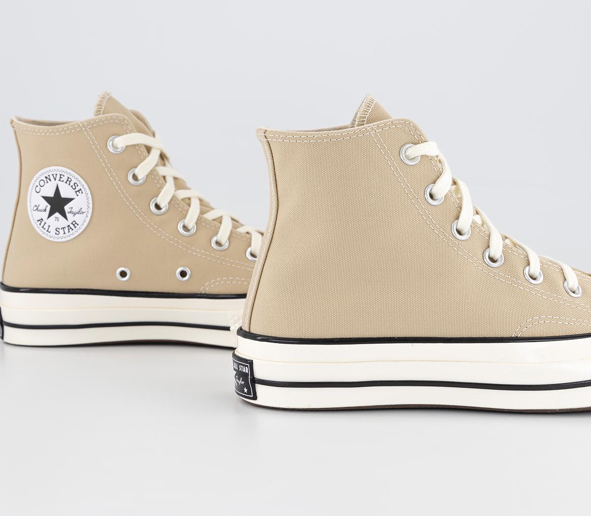 Mens Converse All Star Hi 70's Oatmilk Egret Black