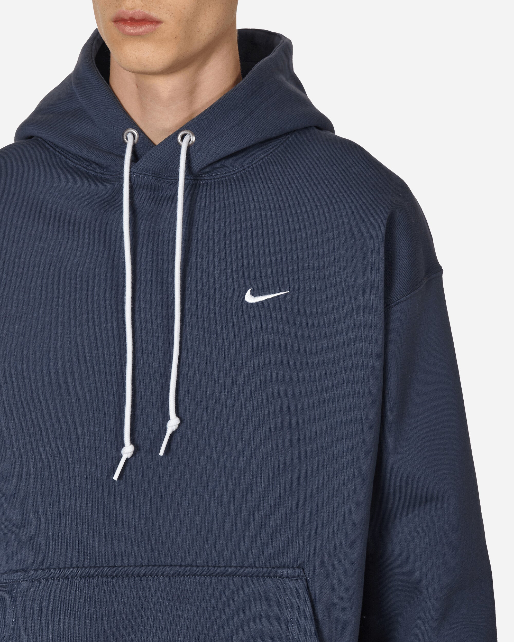 Solo Swoosh Hooded Sweatshirt Thunder Blue