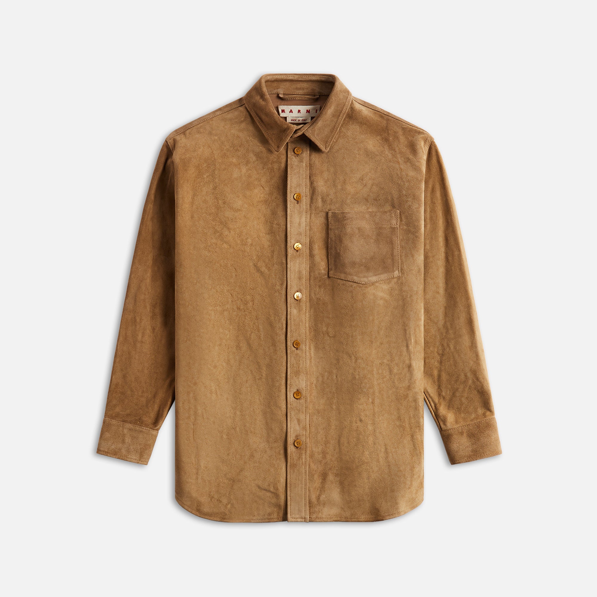 Marni Suede Shirt - Creta