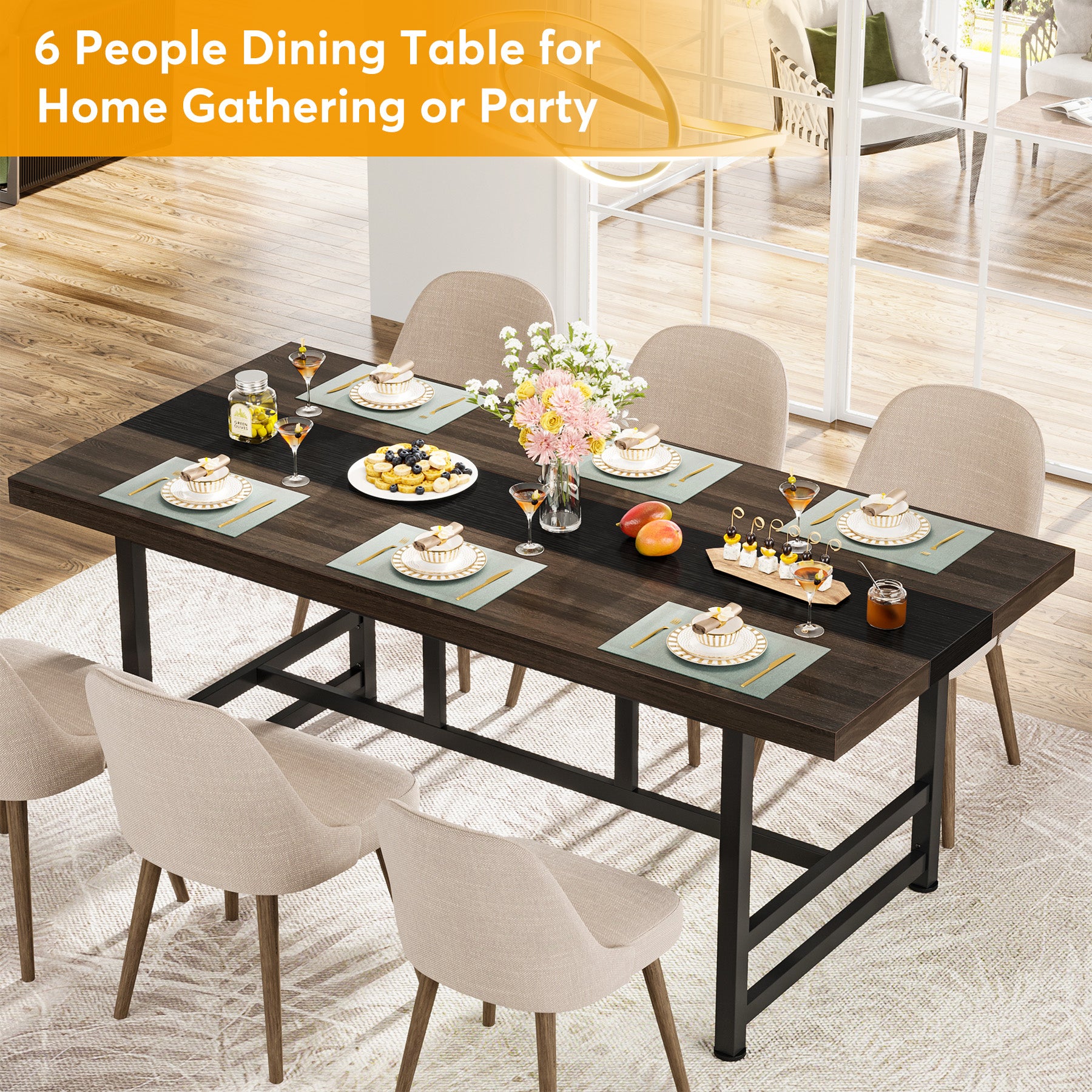 Dinning Table 6 People, 70