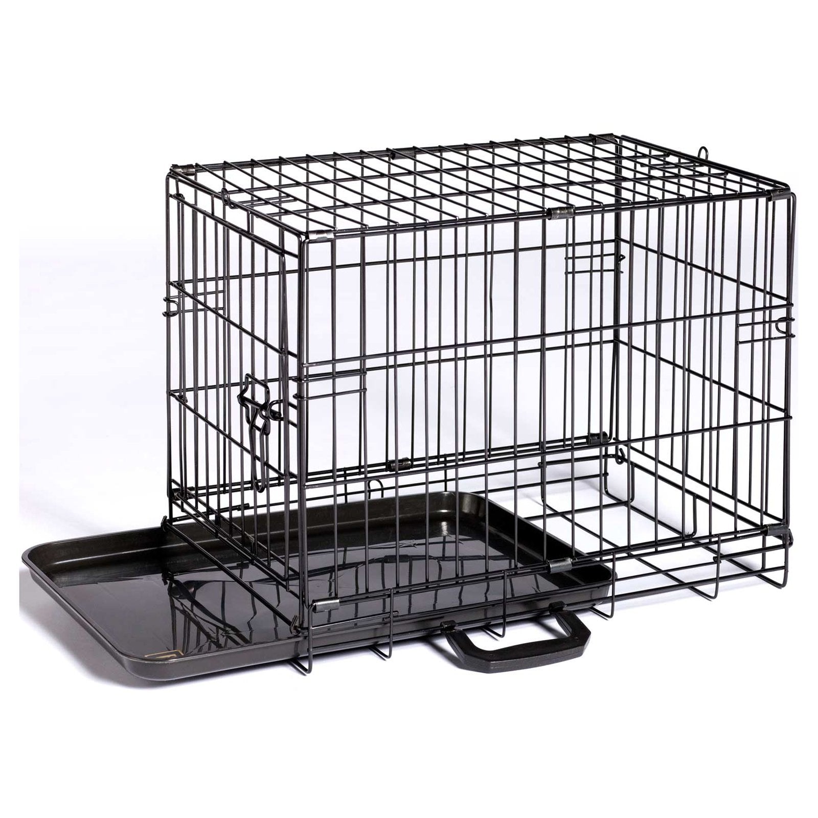 Prevue Pet Products Folding Dog Crate， Black， Small， 30.50