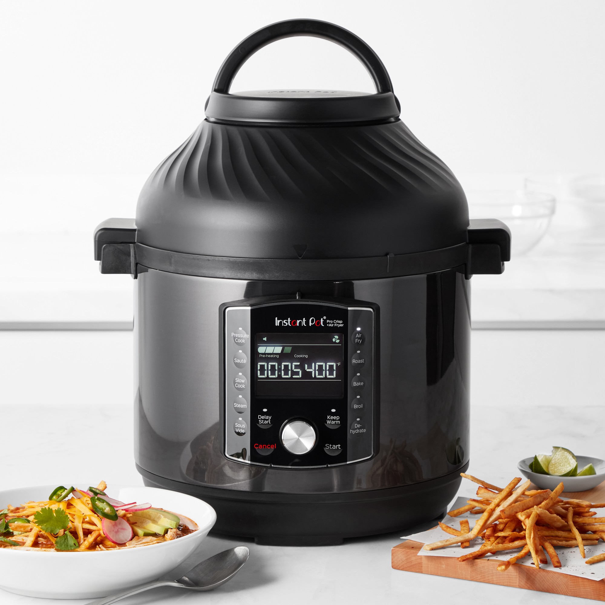 Instant Pot Pro Crisp Pressure Cooker and Air Fryer， 8-Qt. – Morepc Online  Shop, Free Shipping