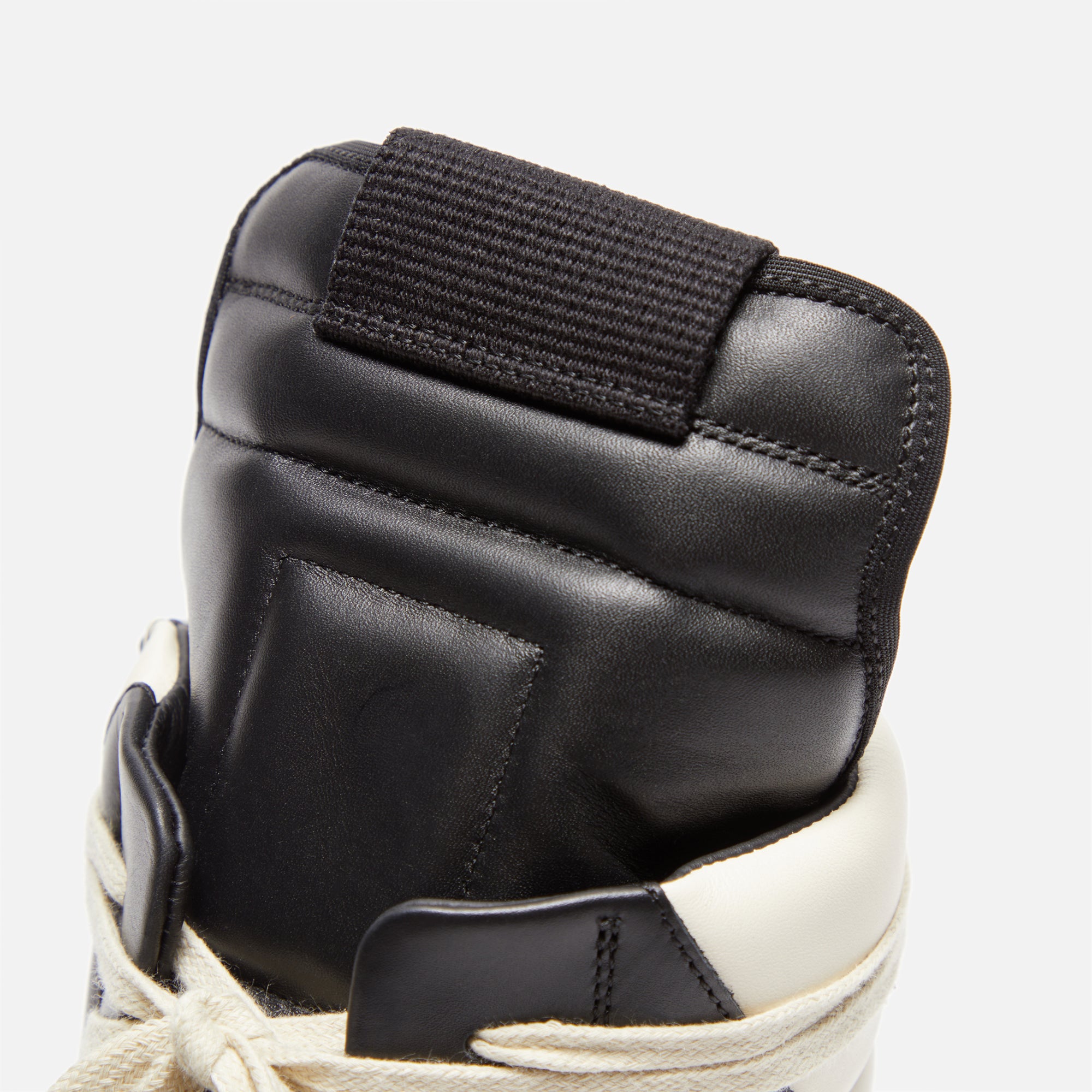 Rick Owens Geobasket - Black / Milk / Milk