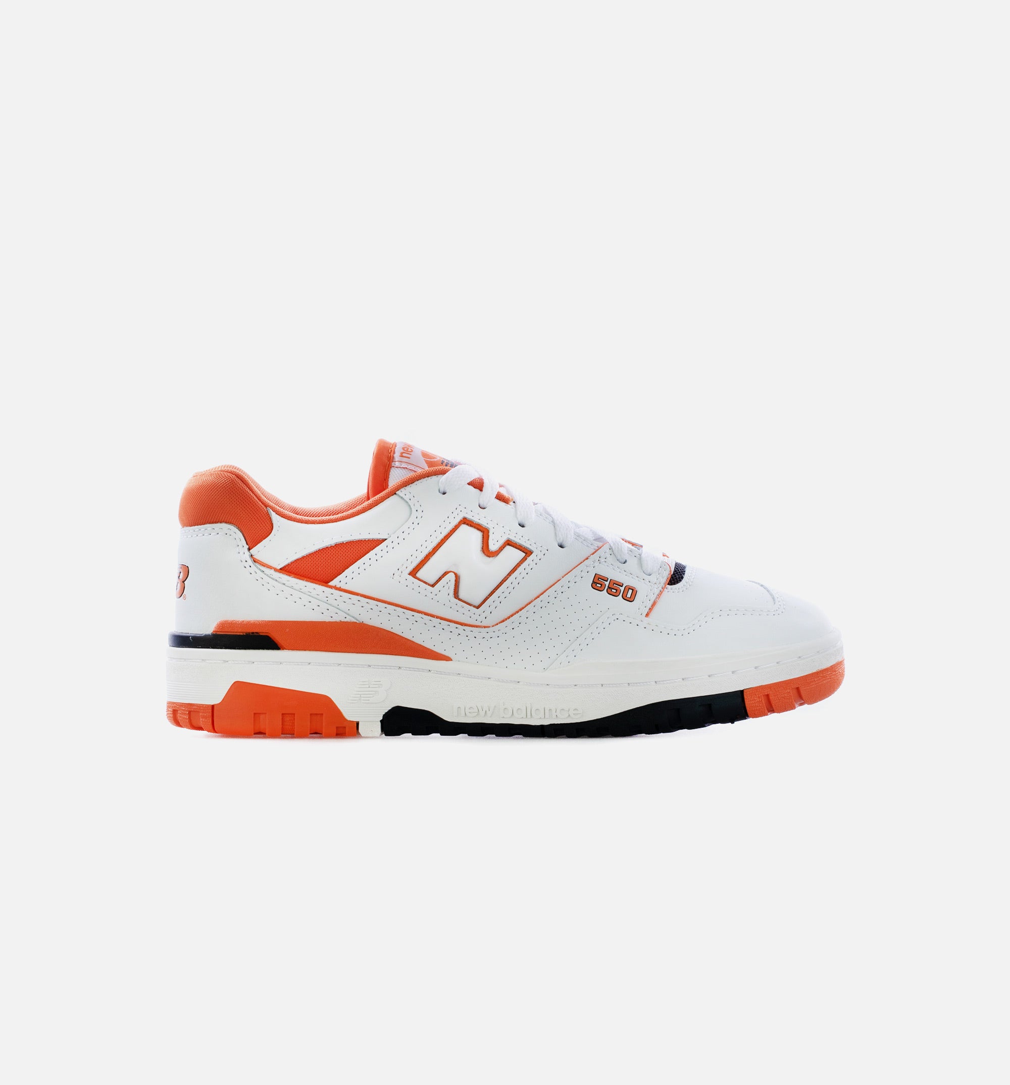 550 Syracuse Mens Lifestyle Shoe - White/Varsity Orange Limit One Per Customer