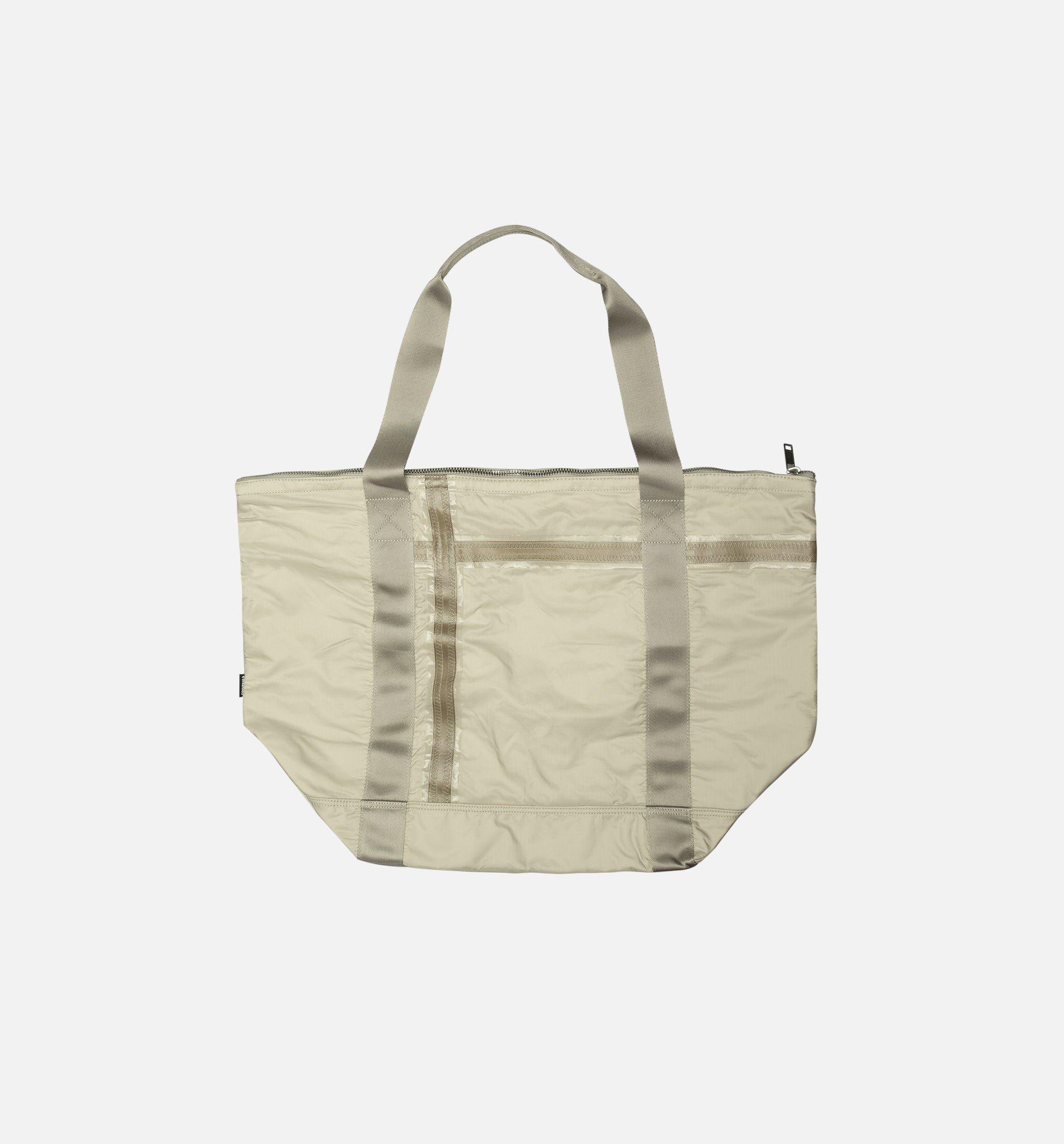 ACW Tote Bag- Cream/Grey/Khaki