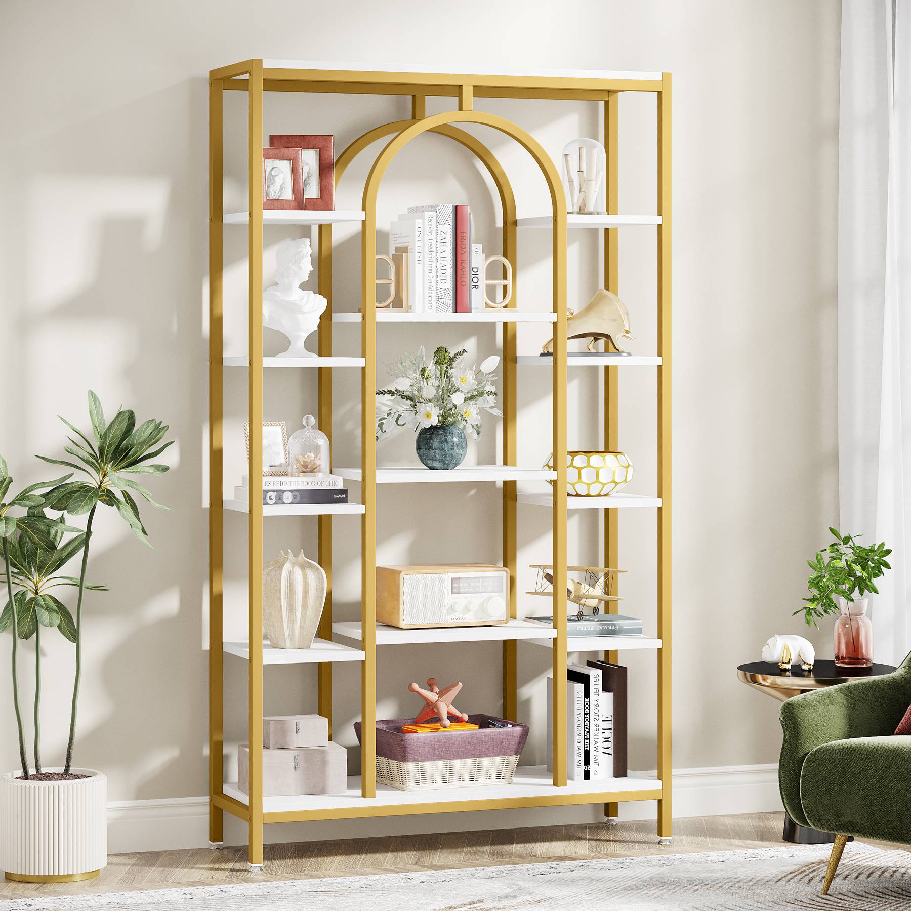 Freestanding Bookshelf, 70.9