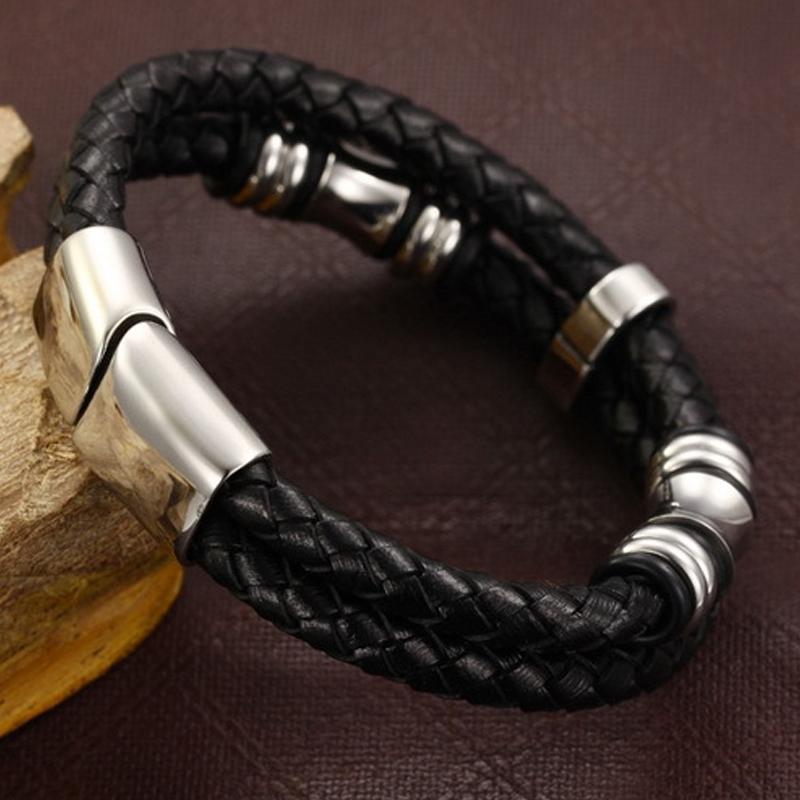 Men's Leather Bracelet