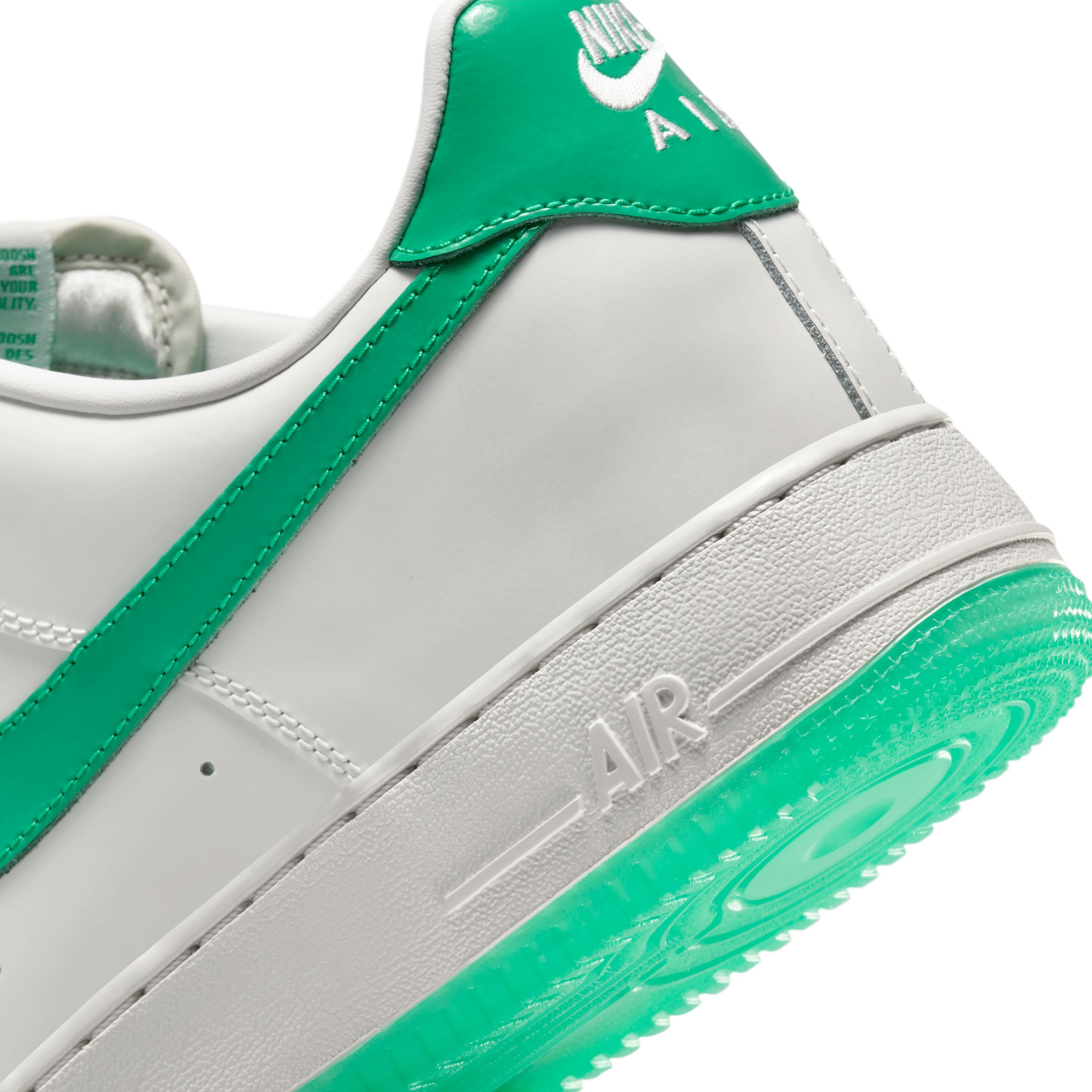 Air Force 1 Premium 'Platinum Tint Stadium Green'