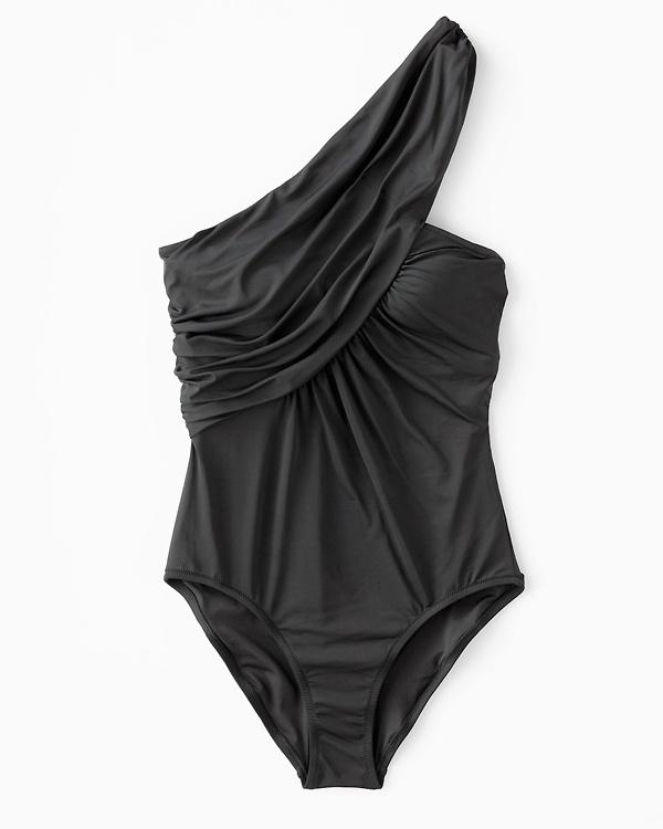 Ruched Wrap One-piece Swimsuit