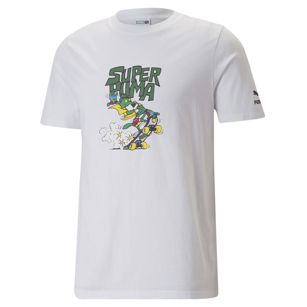 Classics Super Graphic Crew Neck Short Sleeve T-Shirt