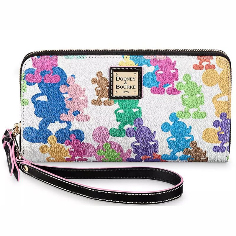 Disney Dooney and Bourke - Mickey Mouse - 10th Anniversary - Wallet Wristlet