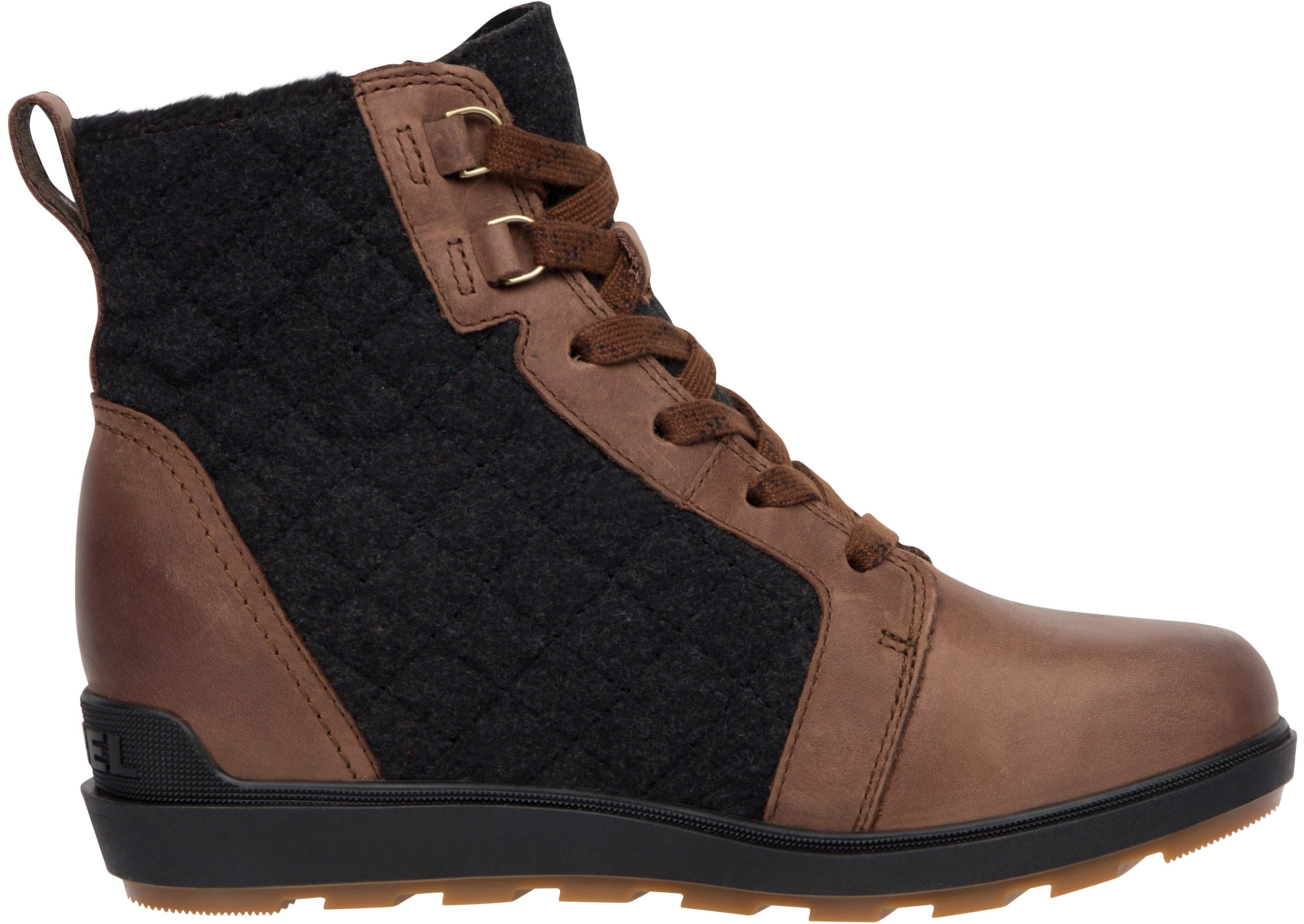 Sorel Womens Evie II NW Lace Tobacco Black