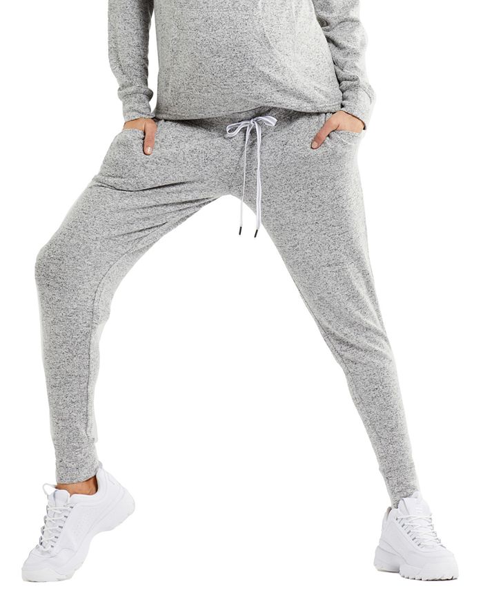 Under-Belly Hacci Maternity Jogger Pants