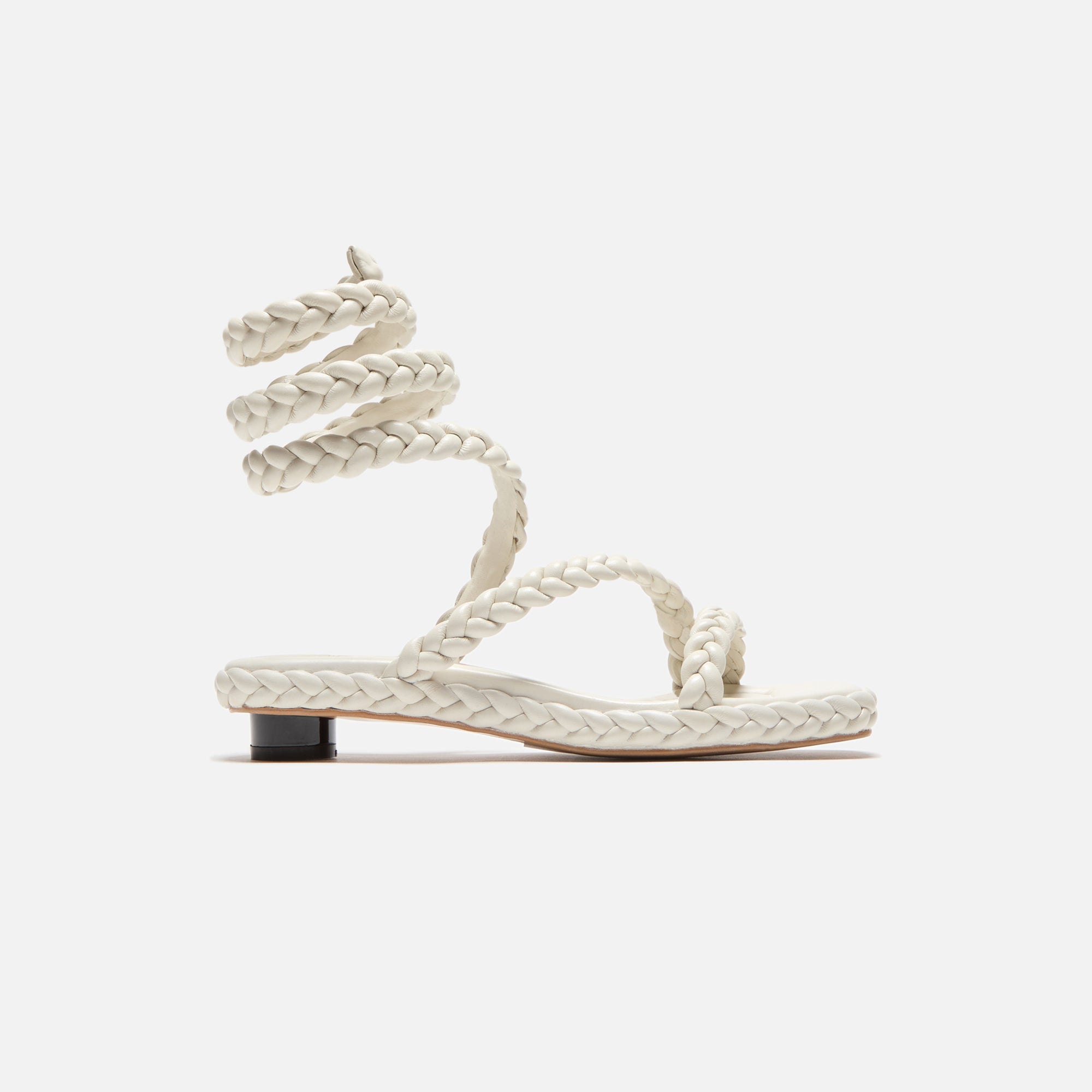 Nora Lozza Maya Sandal - White