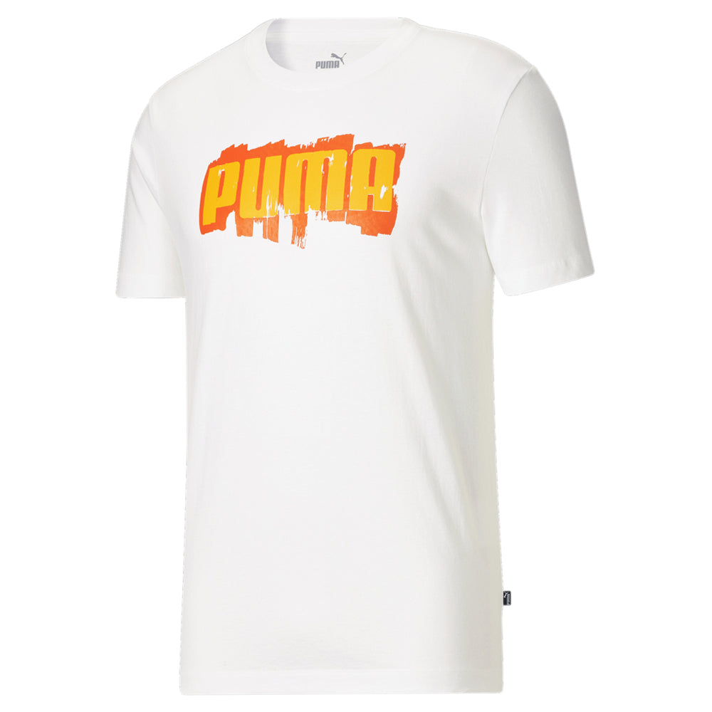 Paint Logo Crew Neck Short Sleeve T-Shirt