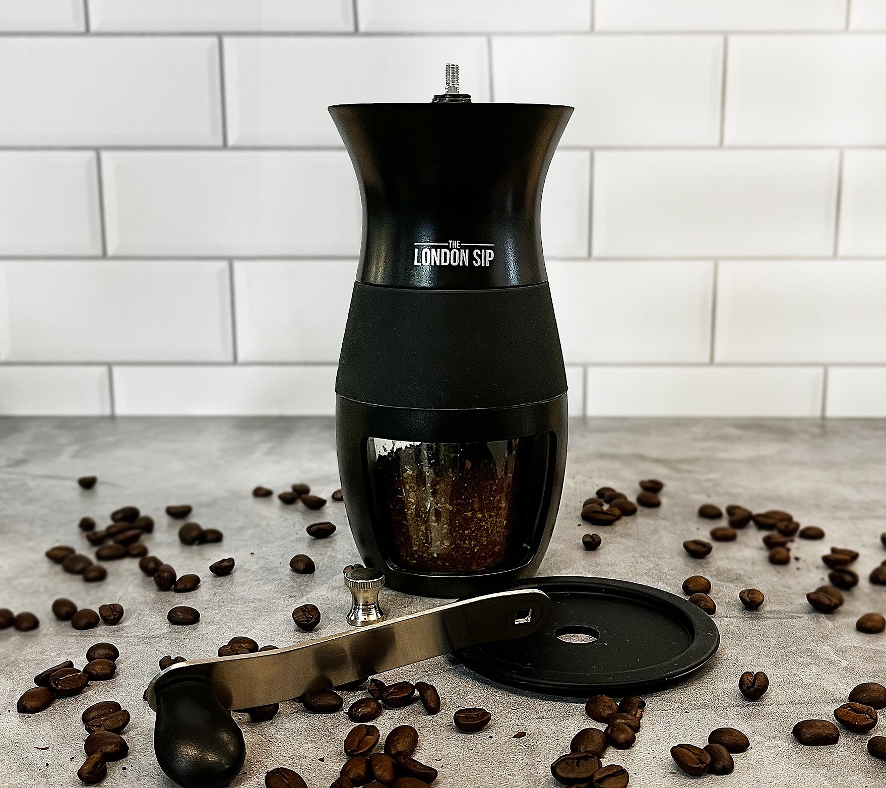 The London Sip Ceramic Burr Coffee Grinder