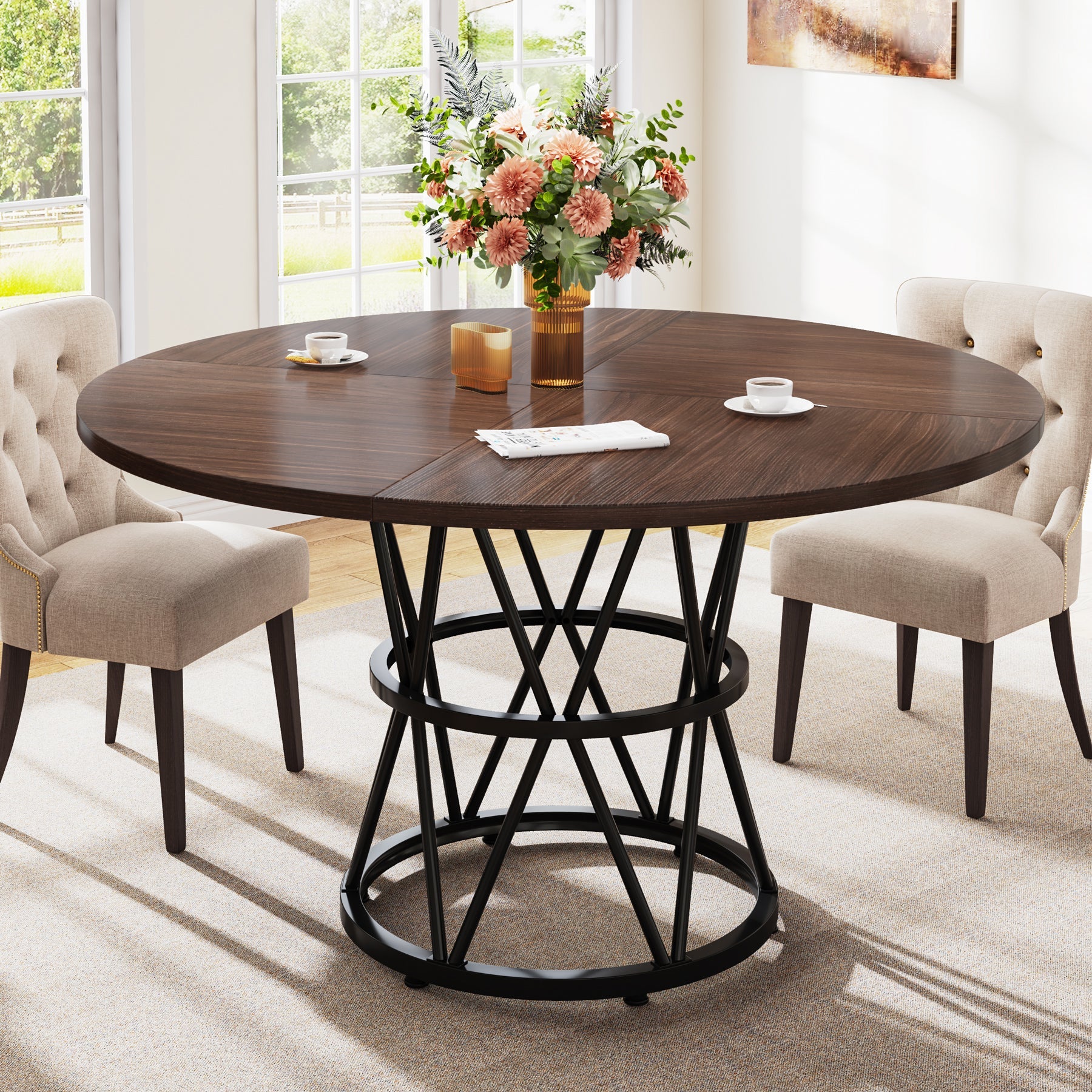 Round Dining Table, 47