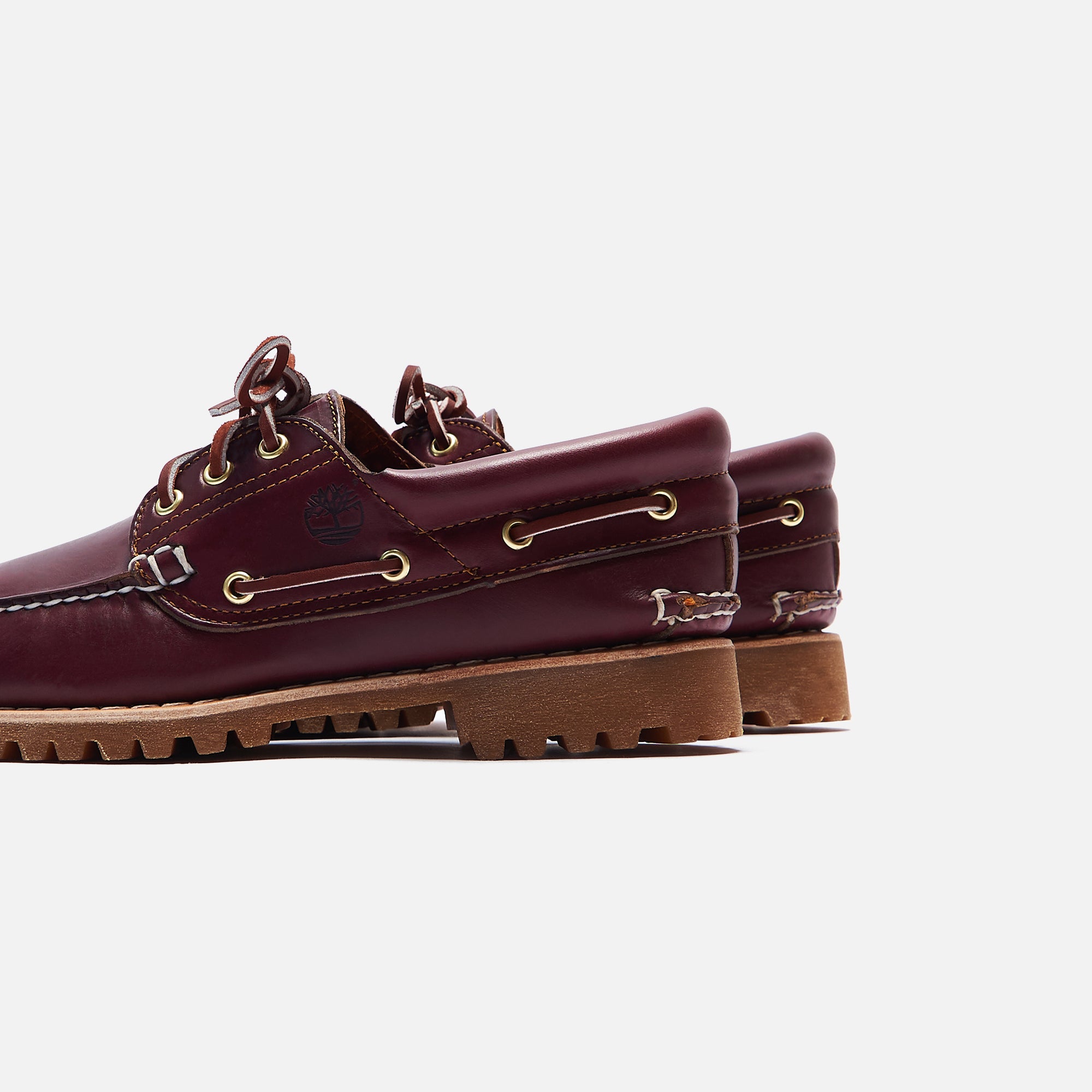 Timberland Full-Grain Boat Shoe - Burgundy