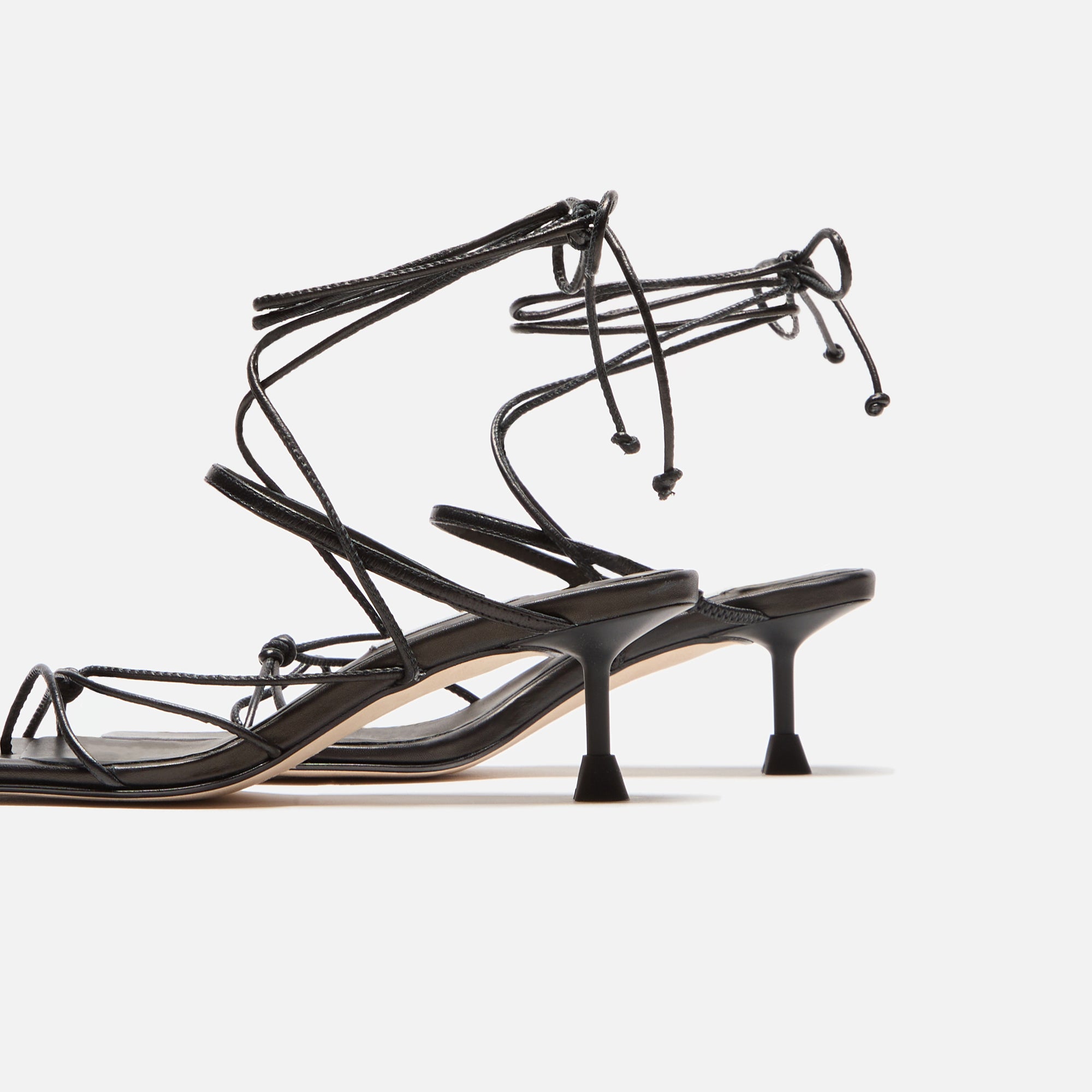 Miista Mica Sandals - Black