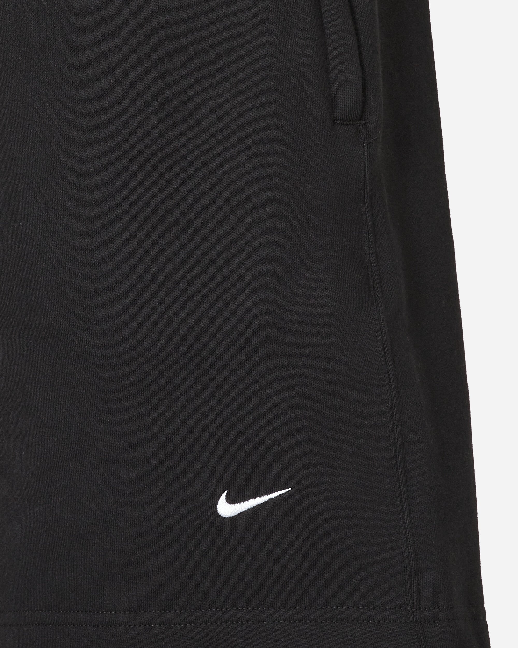 Solo Swoosh Fleece Shorts Black