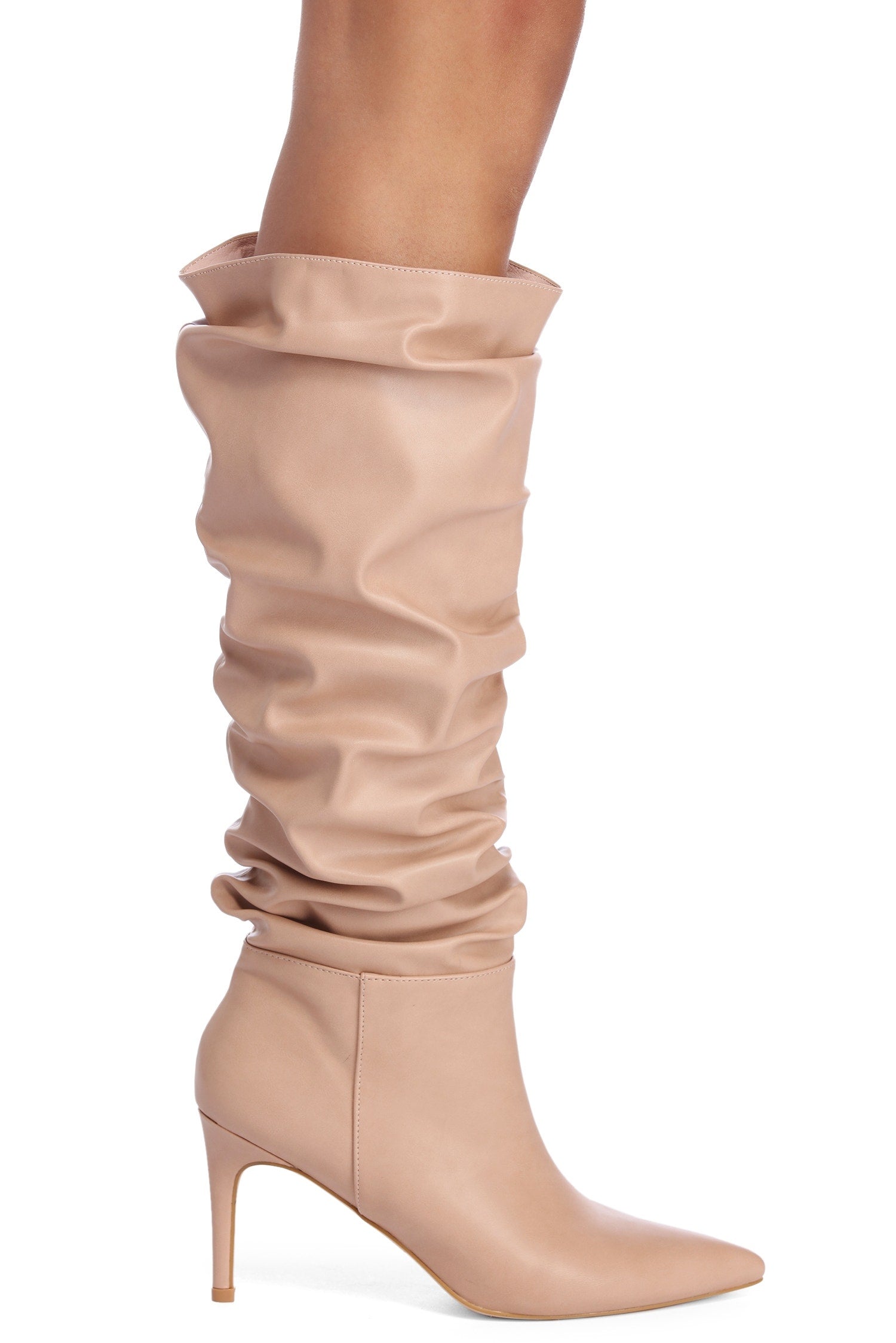 Step Up Slouched Boots