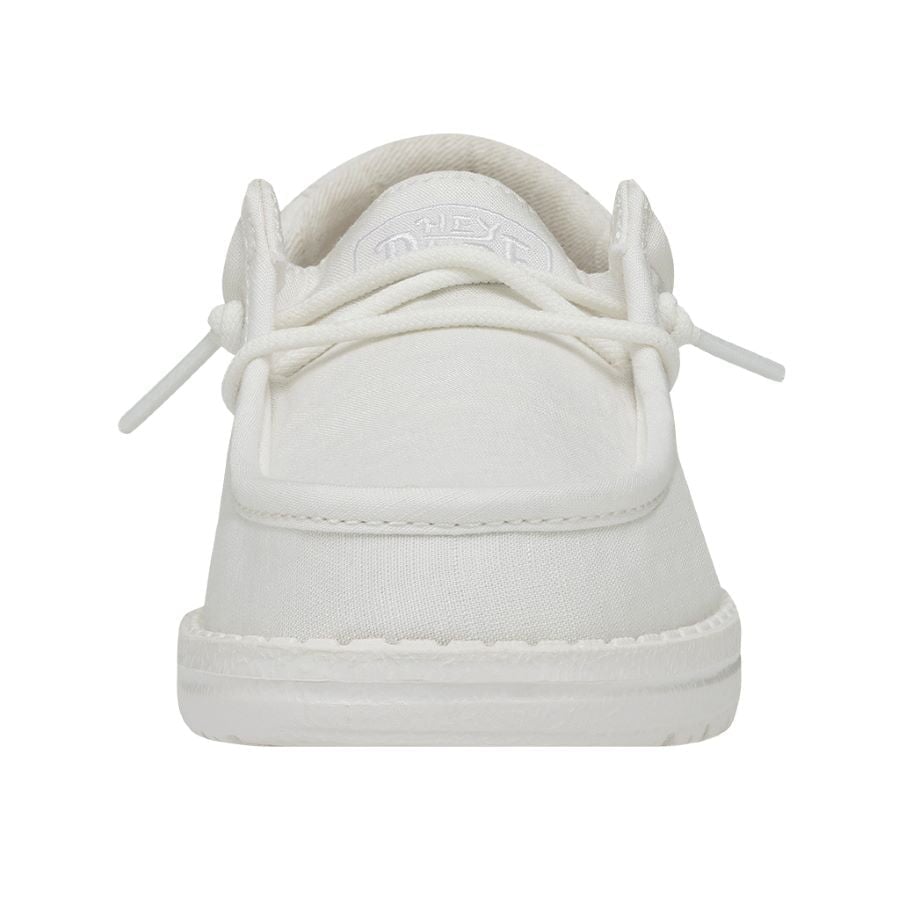 Wally Youth Slub Canvas - White