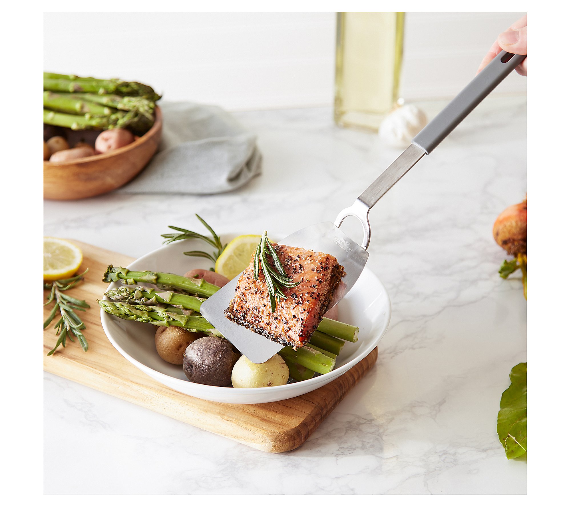 RSVP Stainless Steel Flexible Spatula